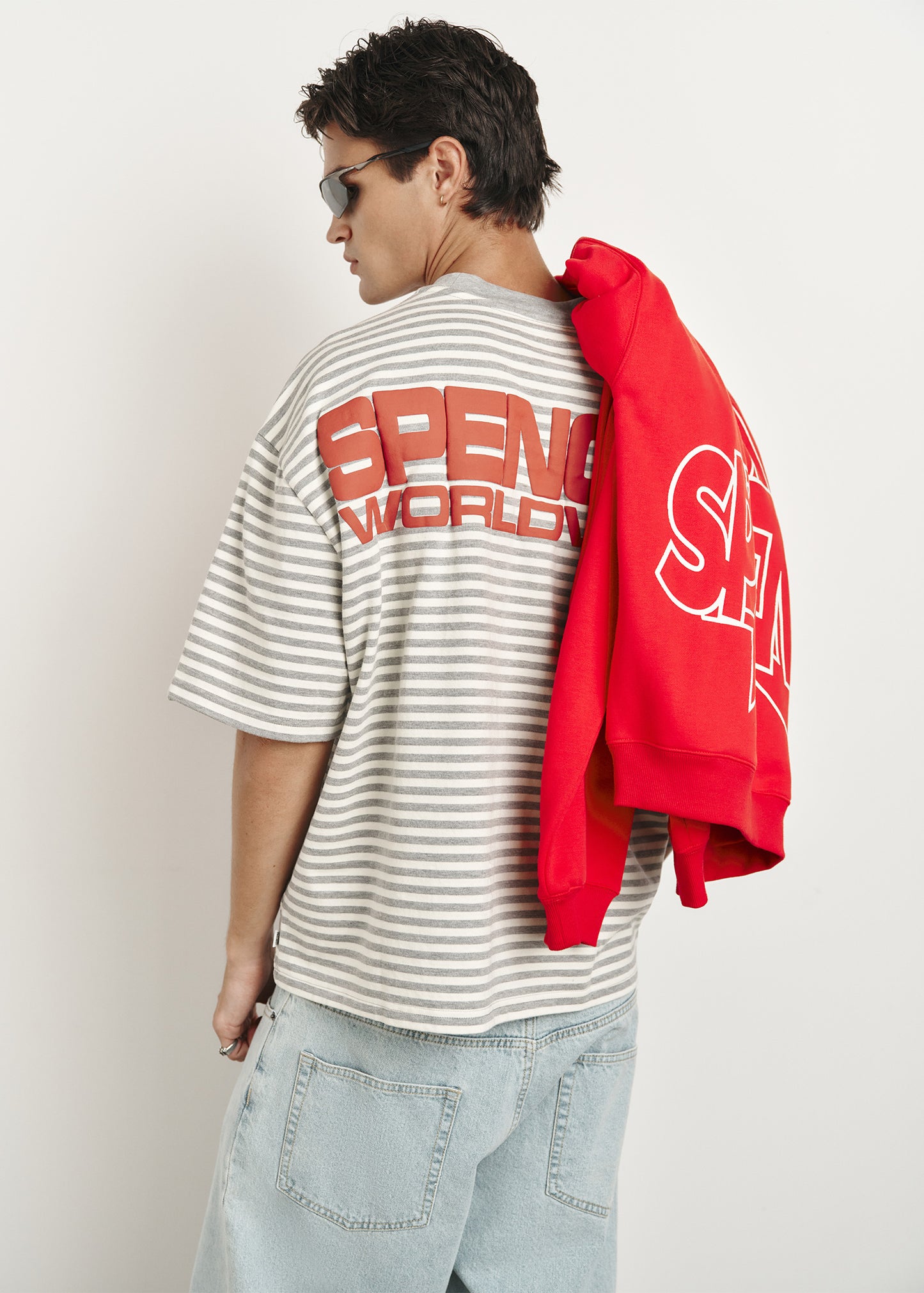 Minor  Stripe Short Sleeve T-Shirt