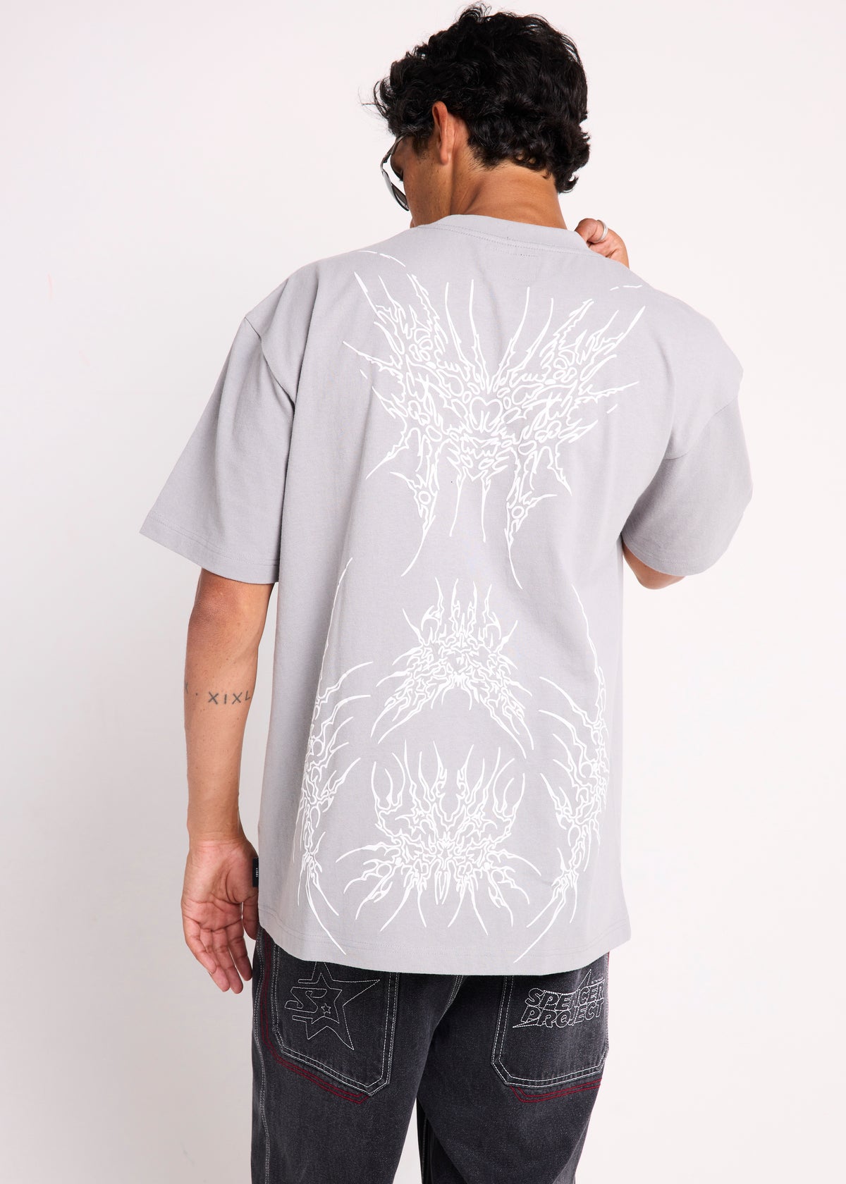 Cyber Sigilism T-Shirt GREY