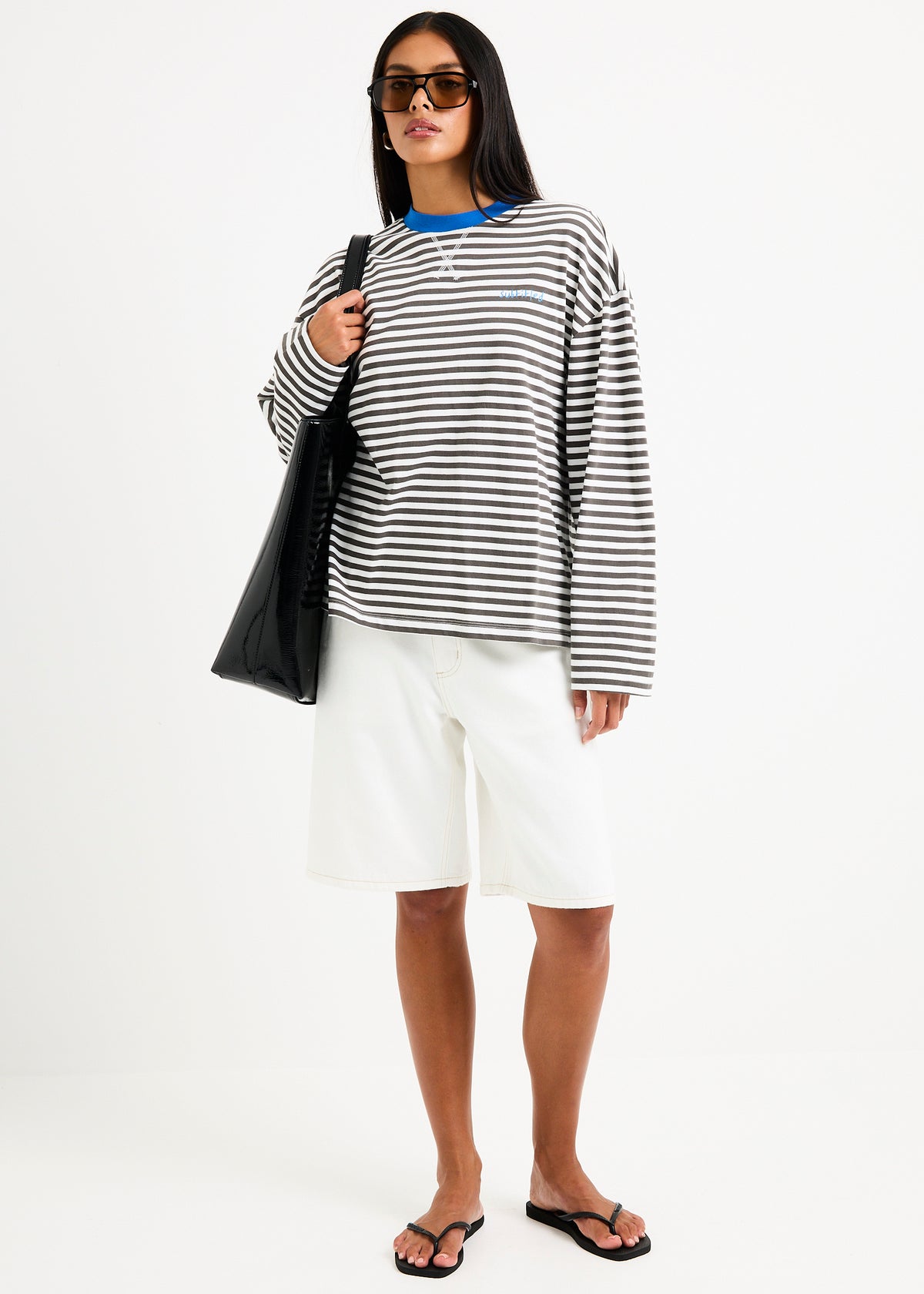 Hilo Striped Long Sleeve Top STRIPE