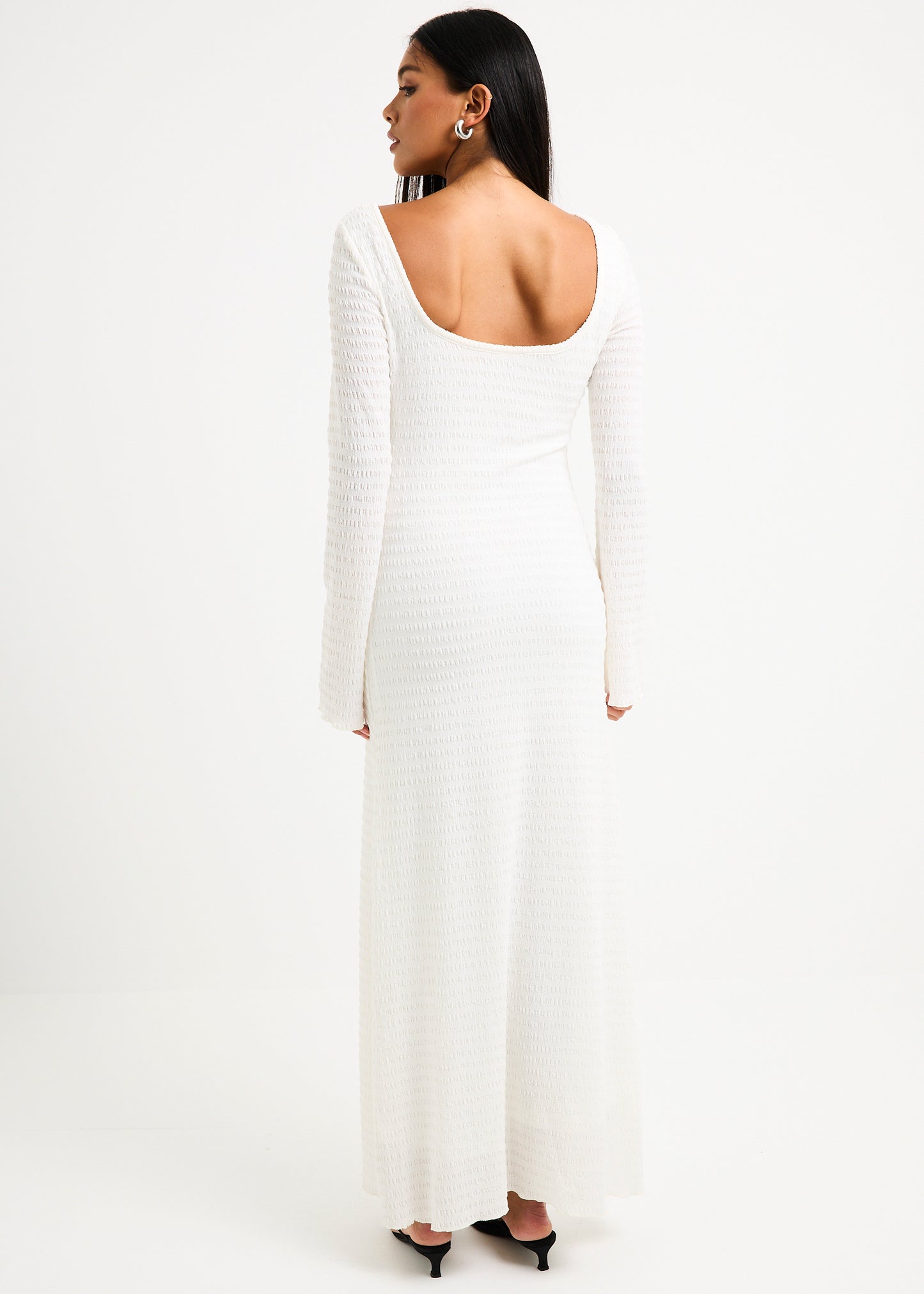 Havana Knit Long Sleeve Dress