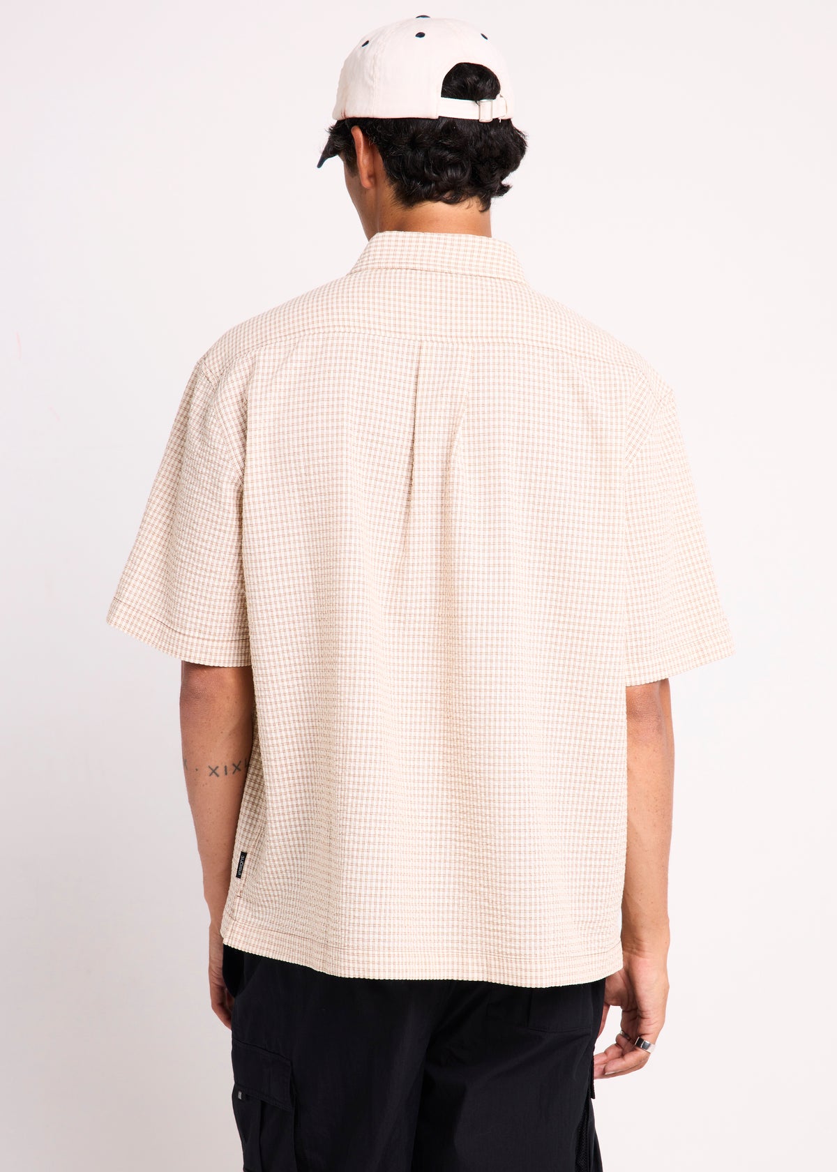 Hobart  Short Sleeve Shirt TAN