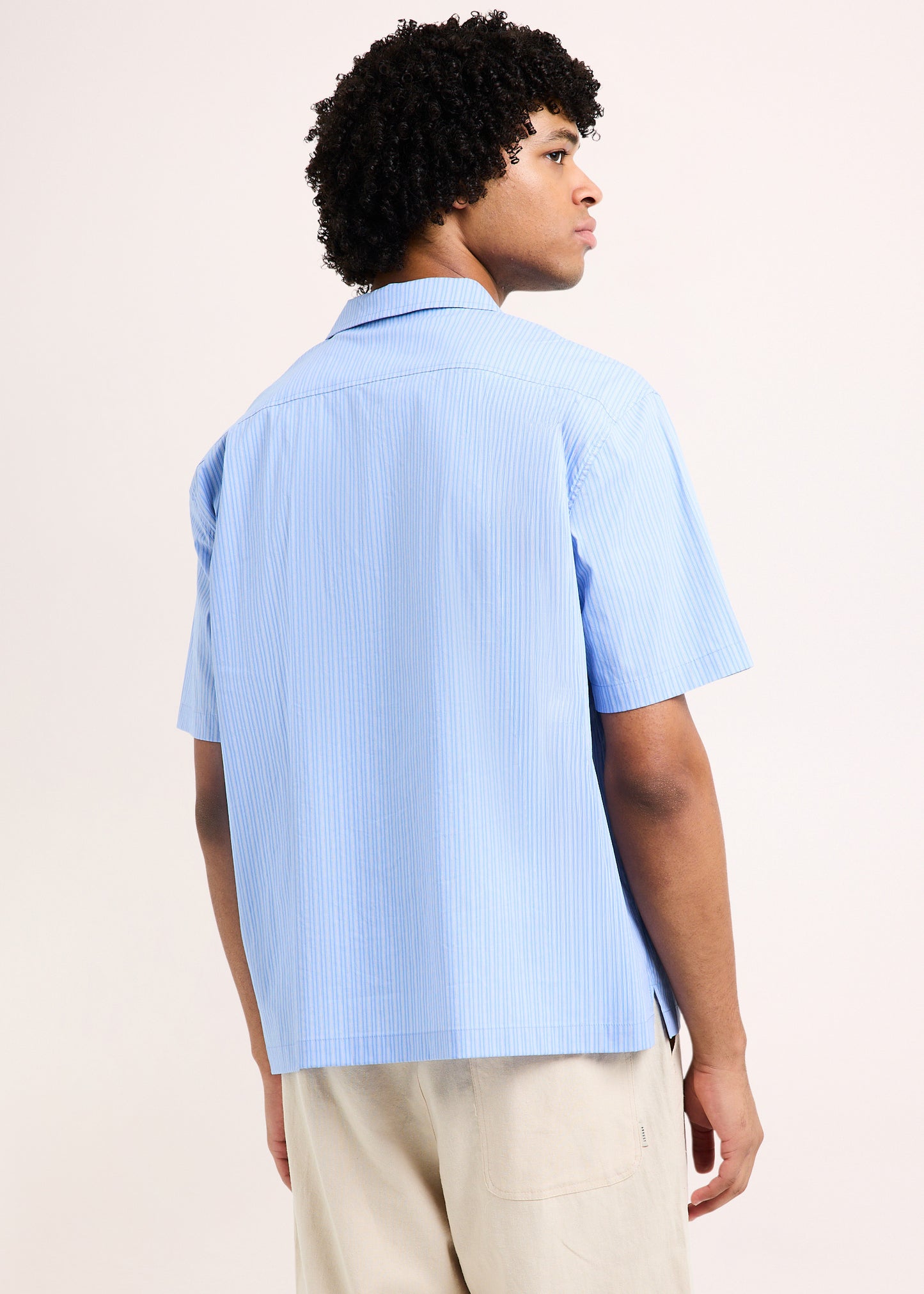 Box Striped Short Sleeve Shirt