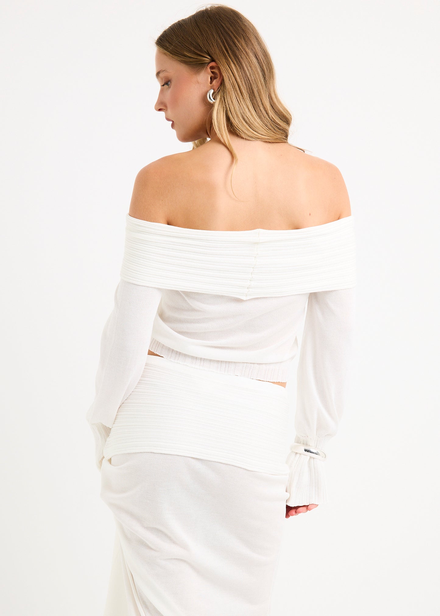 Palma Off Shoulder Knit Top