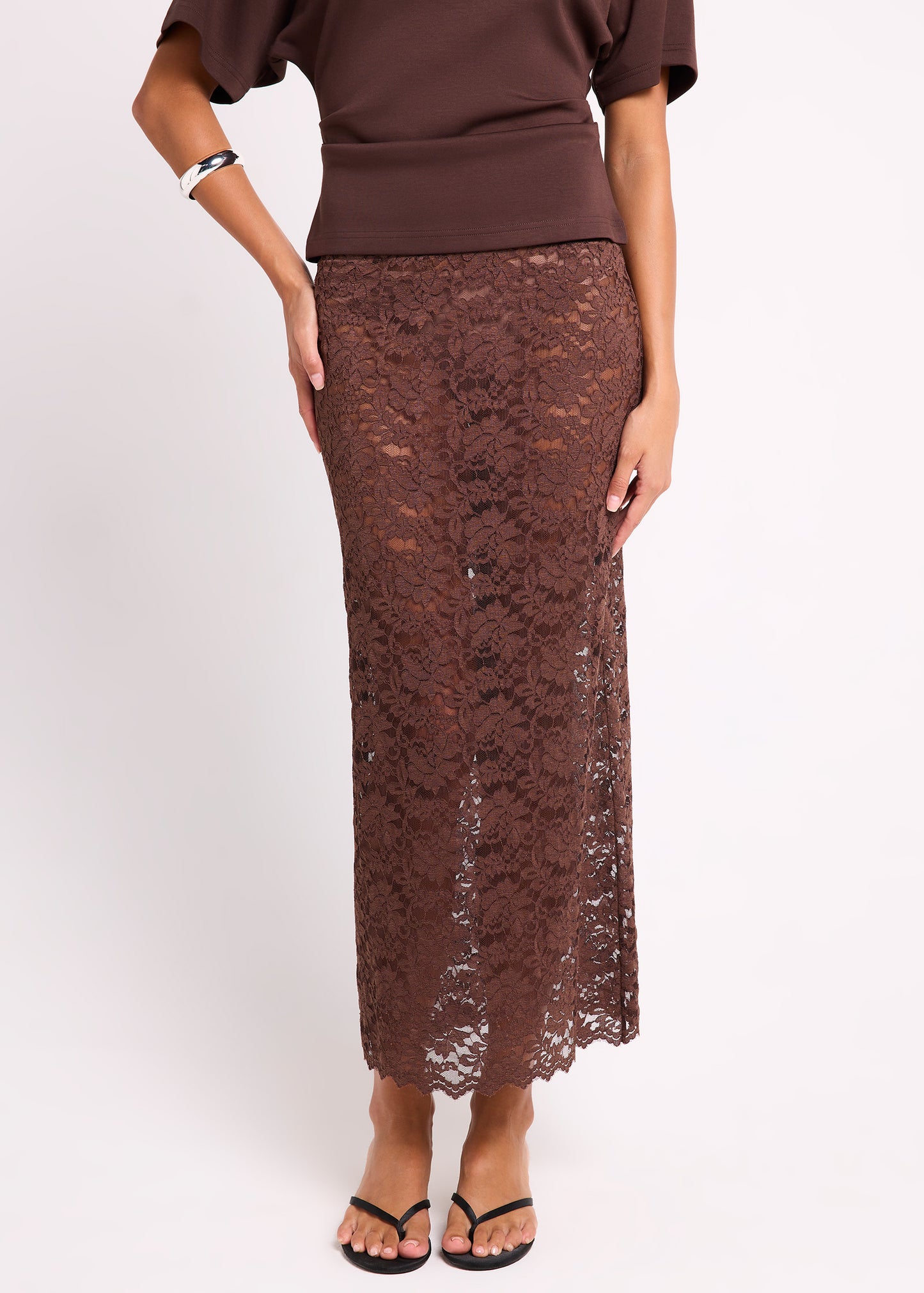 Natalie Lace Maxi Skirt