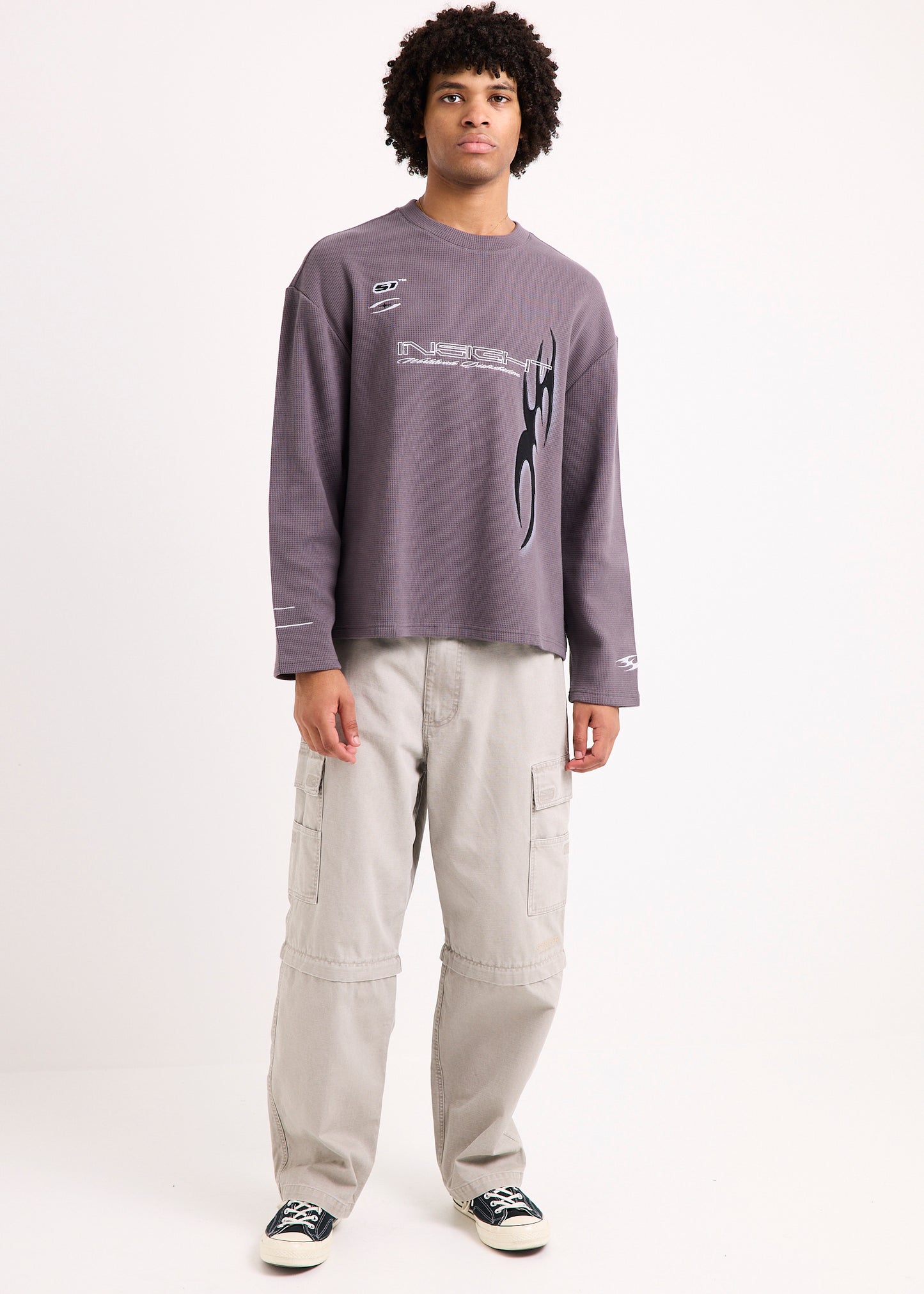 Mystics Waffle Knit Jumper