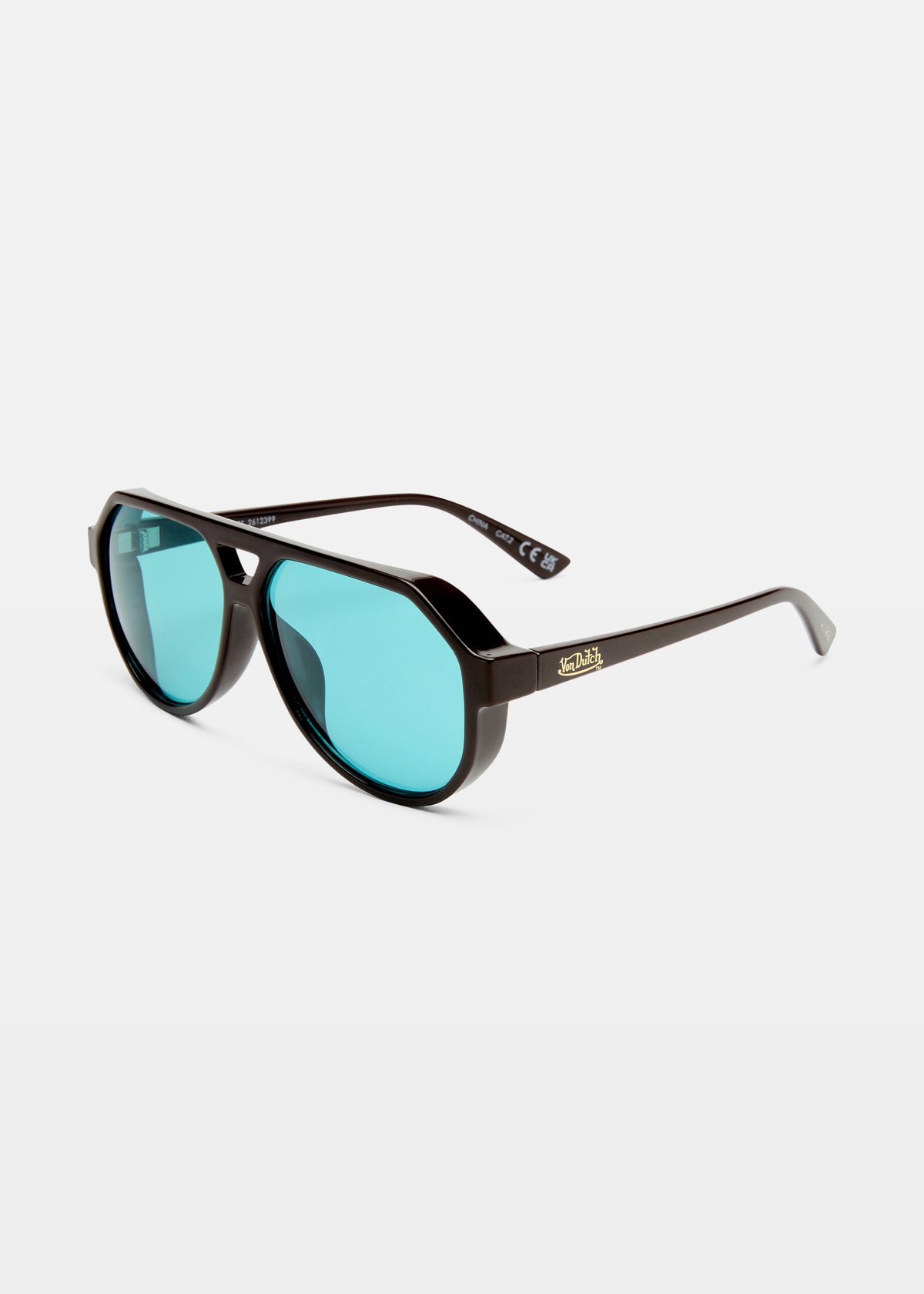 Shameless Sunglasses CHOCOLATE TURQUOISE TINT