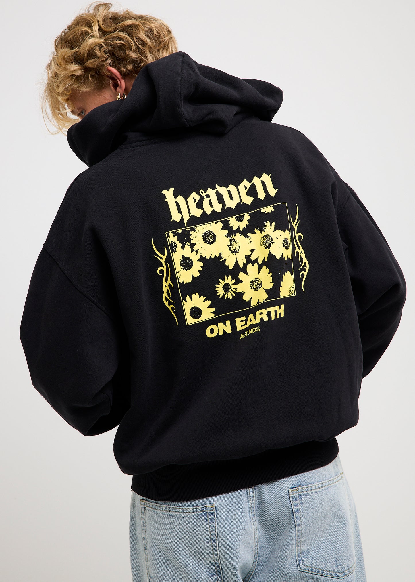 Heaven Boxy Zip Hoodie