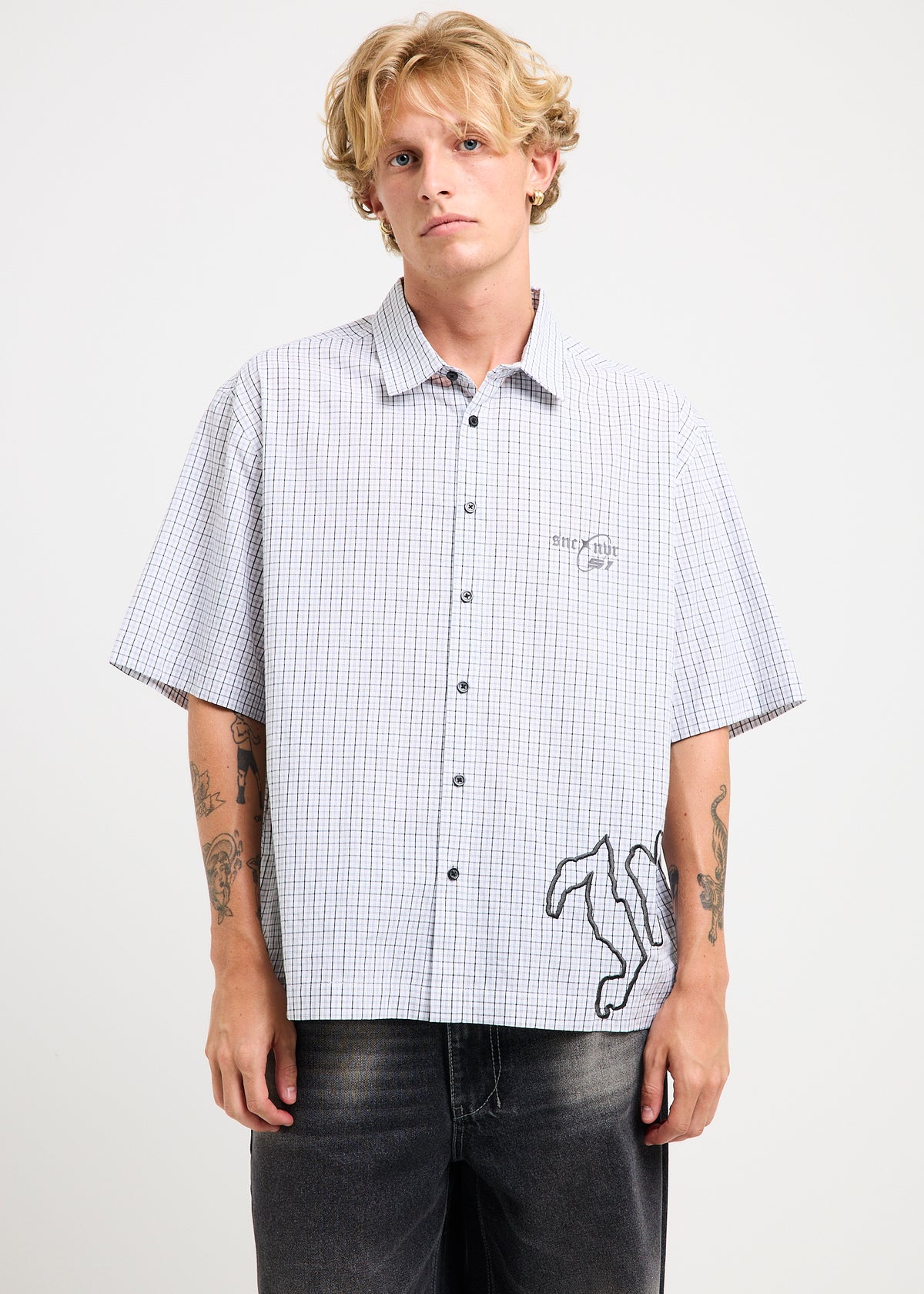 Kramer Short Sleeve Shirt WHITE