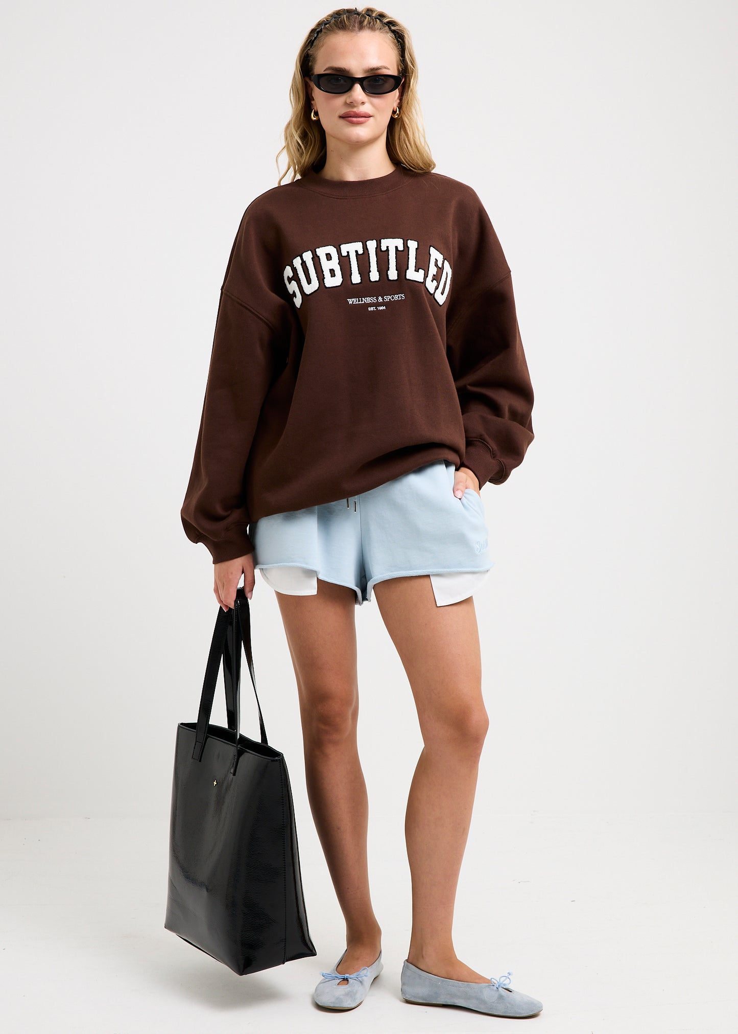 NYC Oversized Crew Neck Jumper