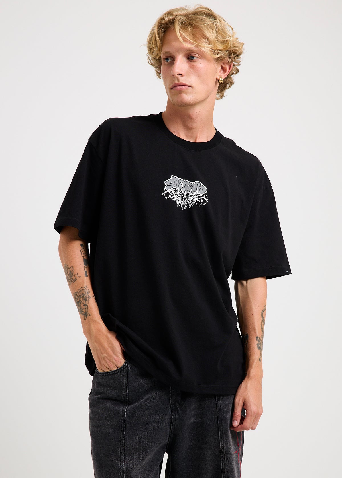 Stretch T-Shirt BLACK