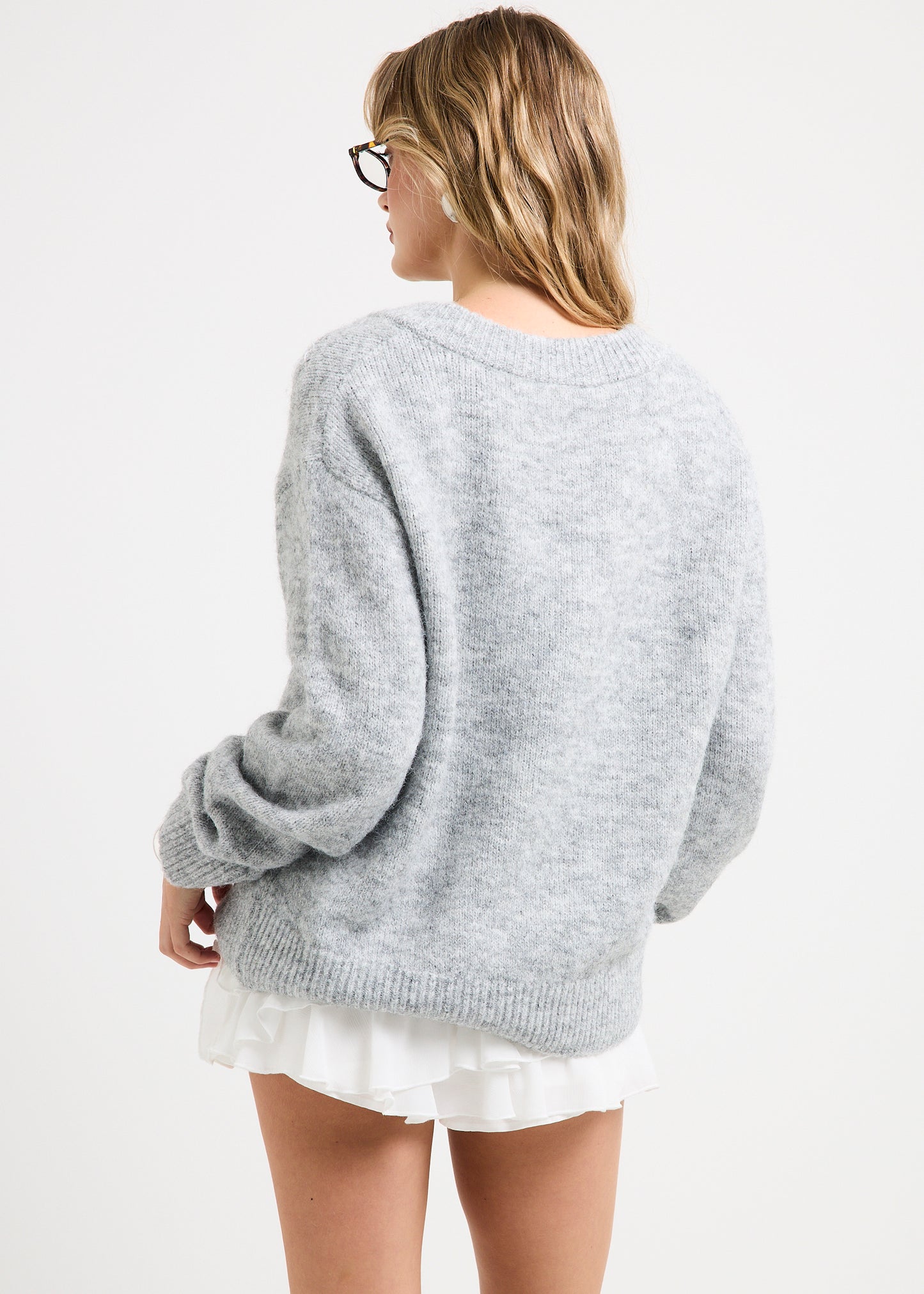 Grace V Neck Knit Jumper