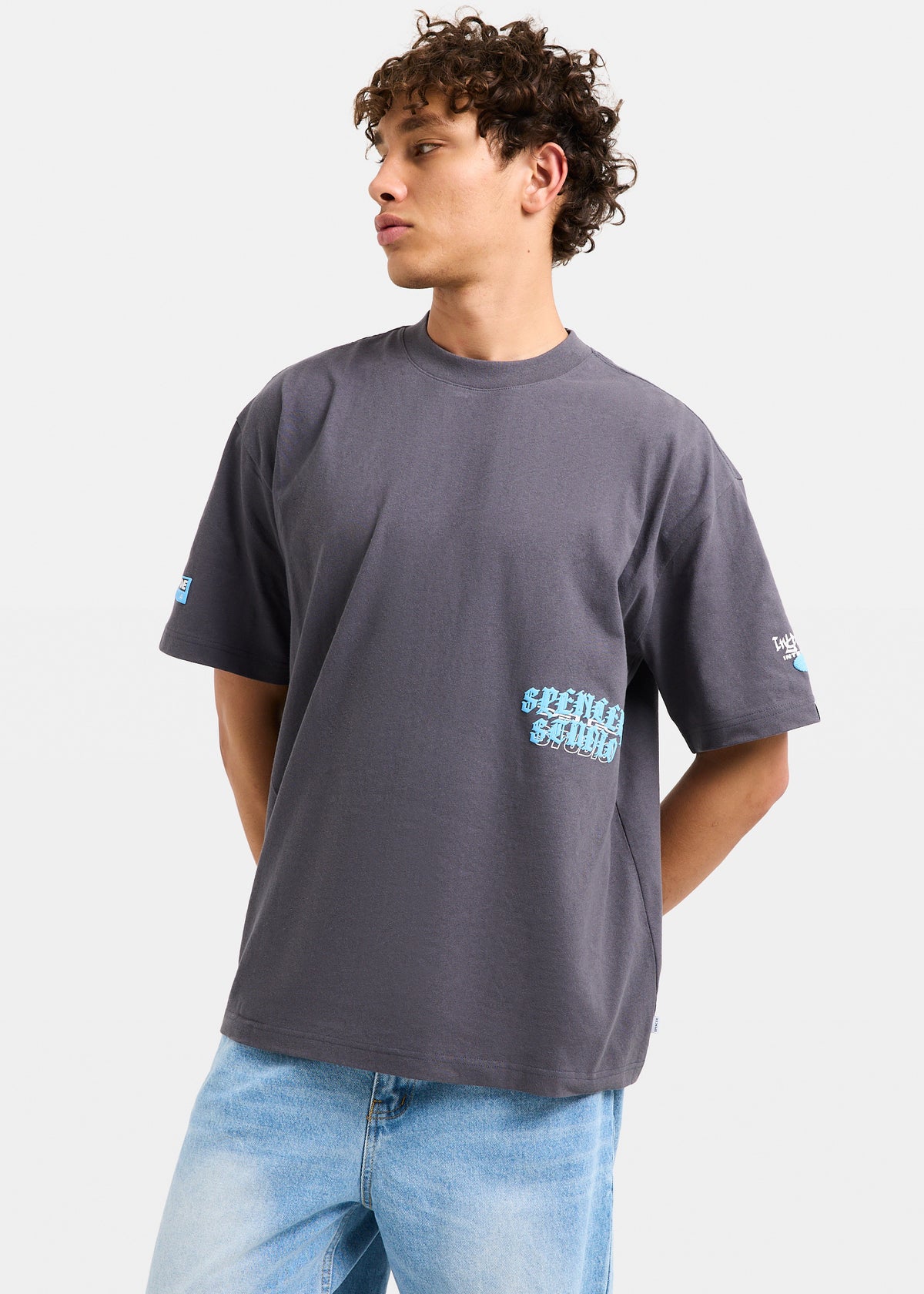 Action T-Shirt CHARCOAL