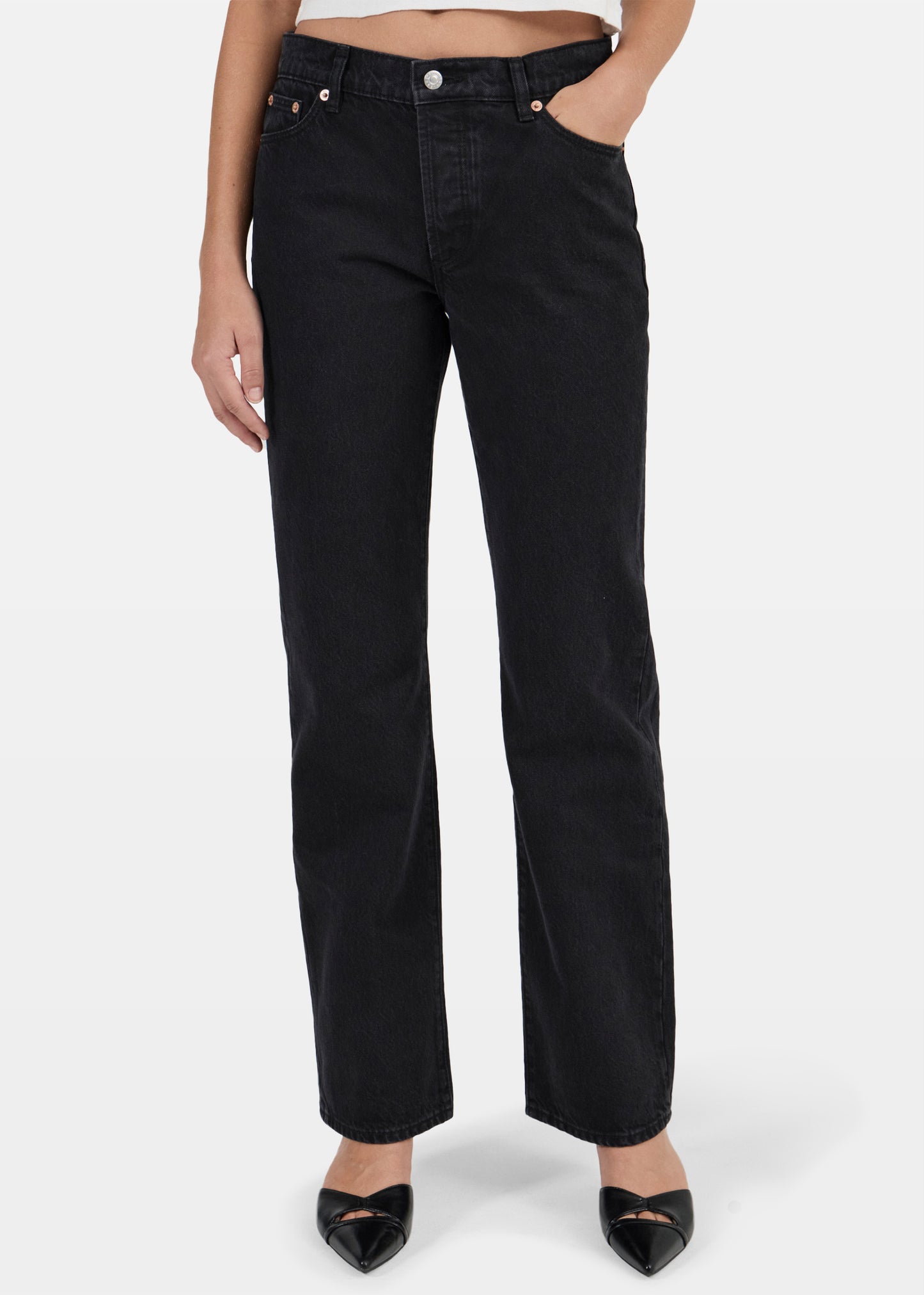 Meg Straight Denim Jeans