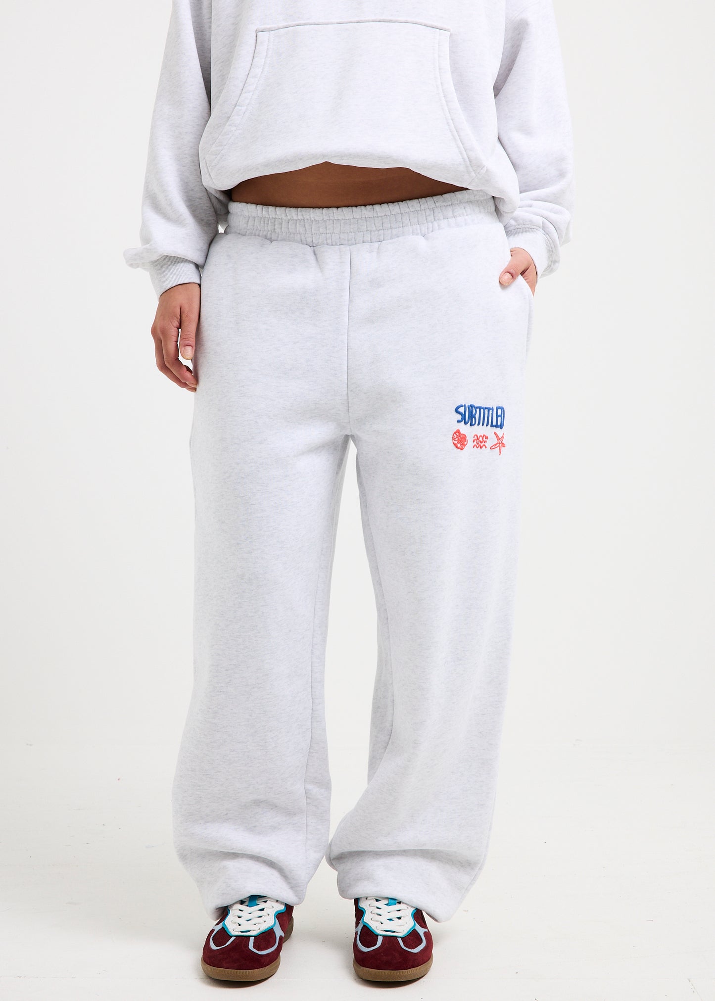 Social Club Cuffed Fleece Pants