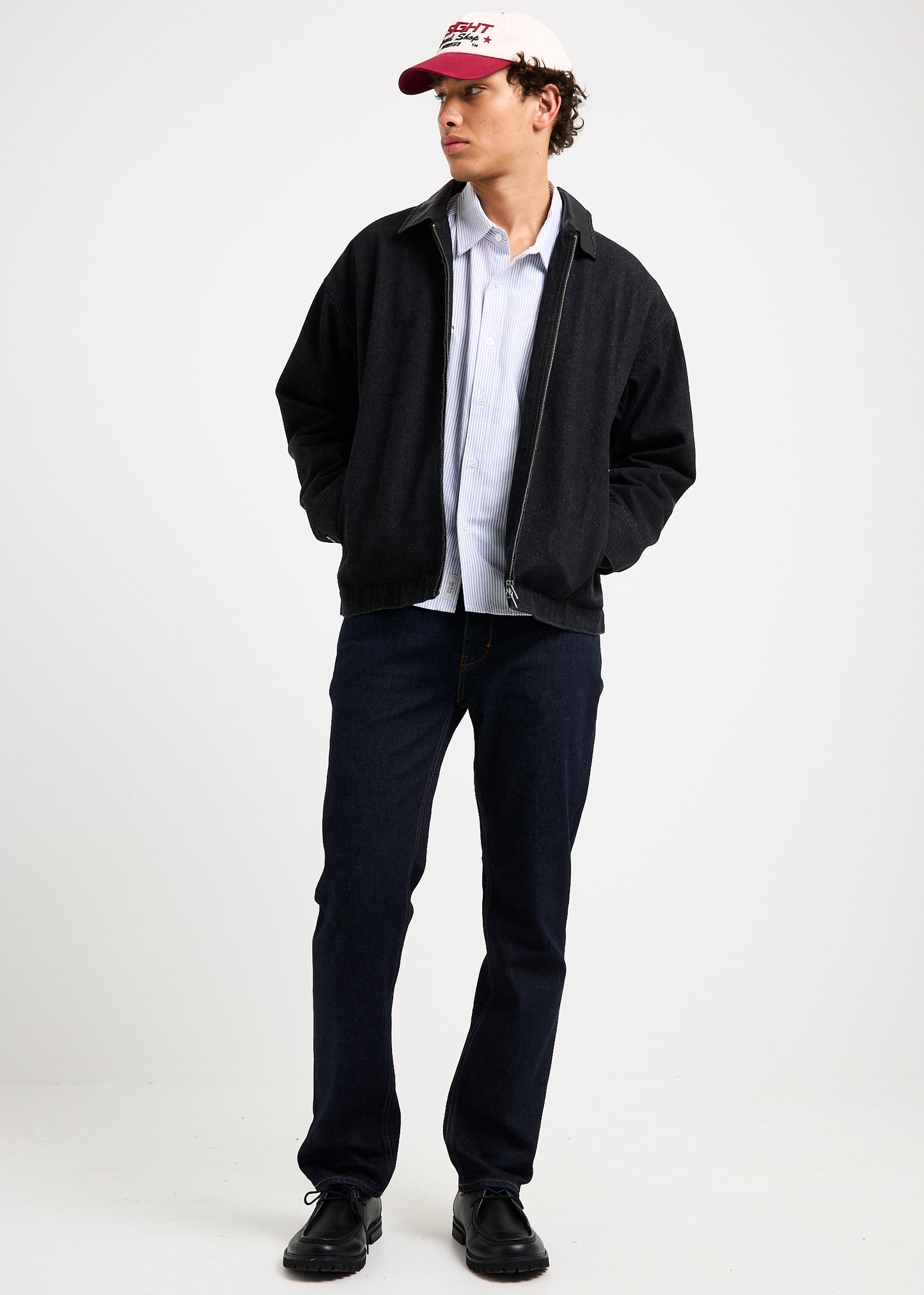 Lou Slim Denim Jeans Crudo