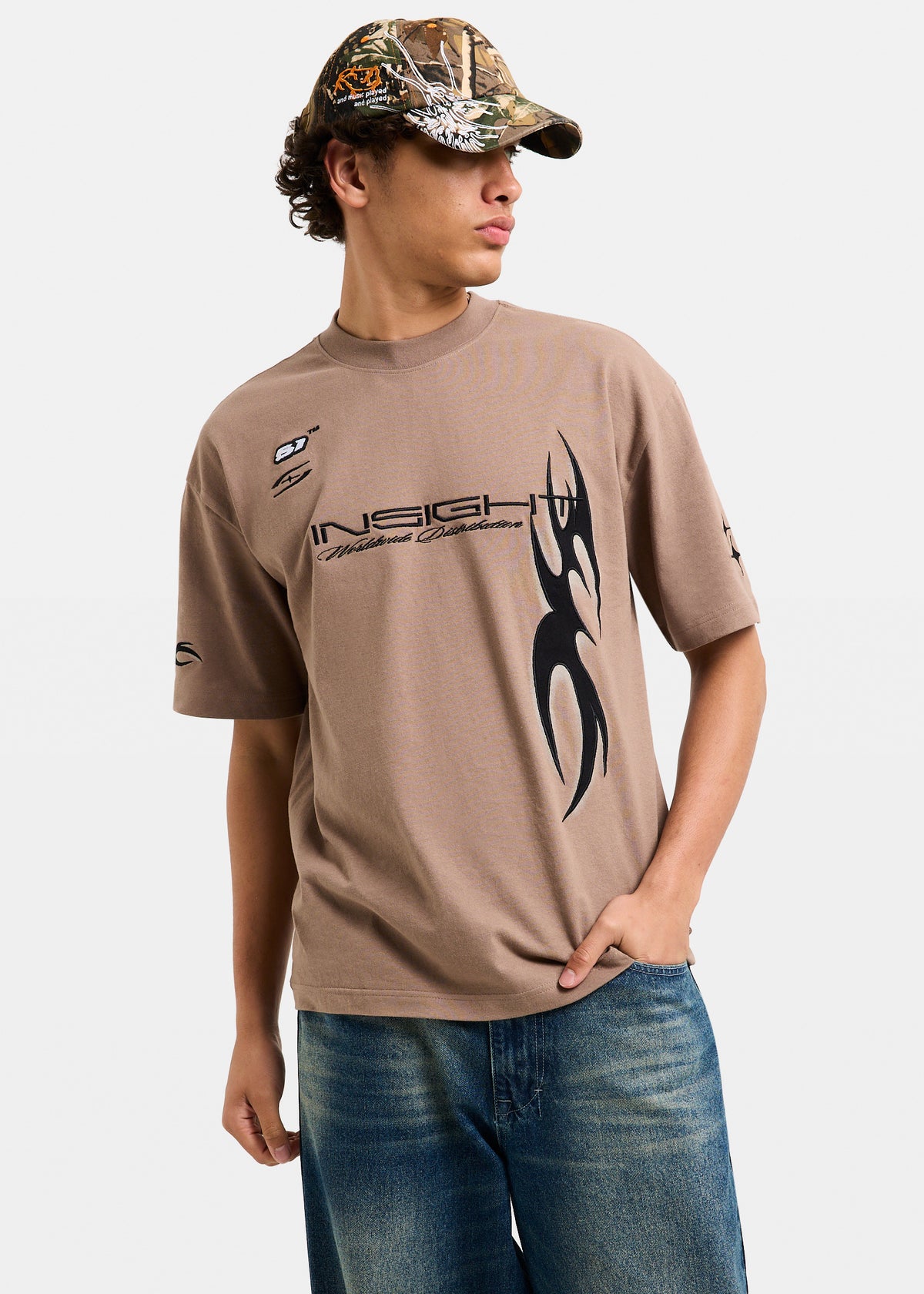 Worldwide T-Shirt TAUPE