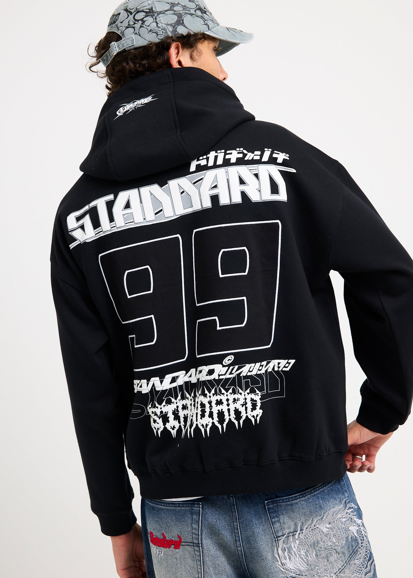 Stacked Zip Hoodie