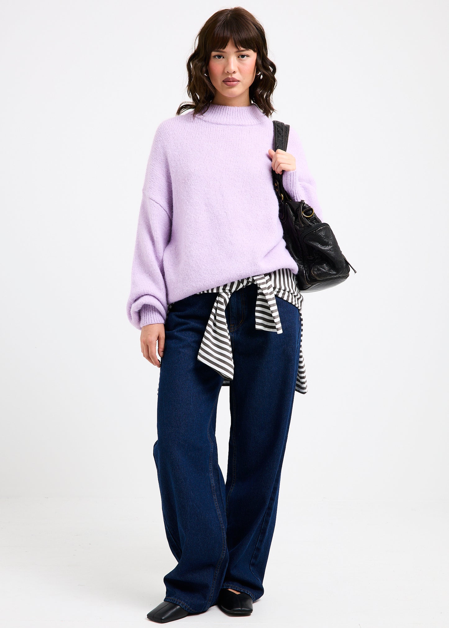 Helly Crew Neck Knit Jumper