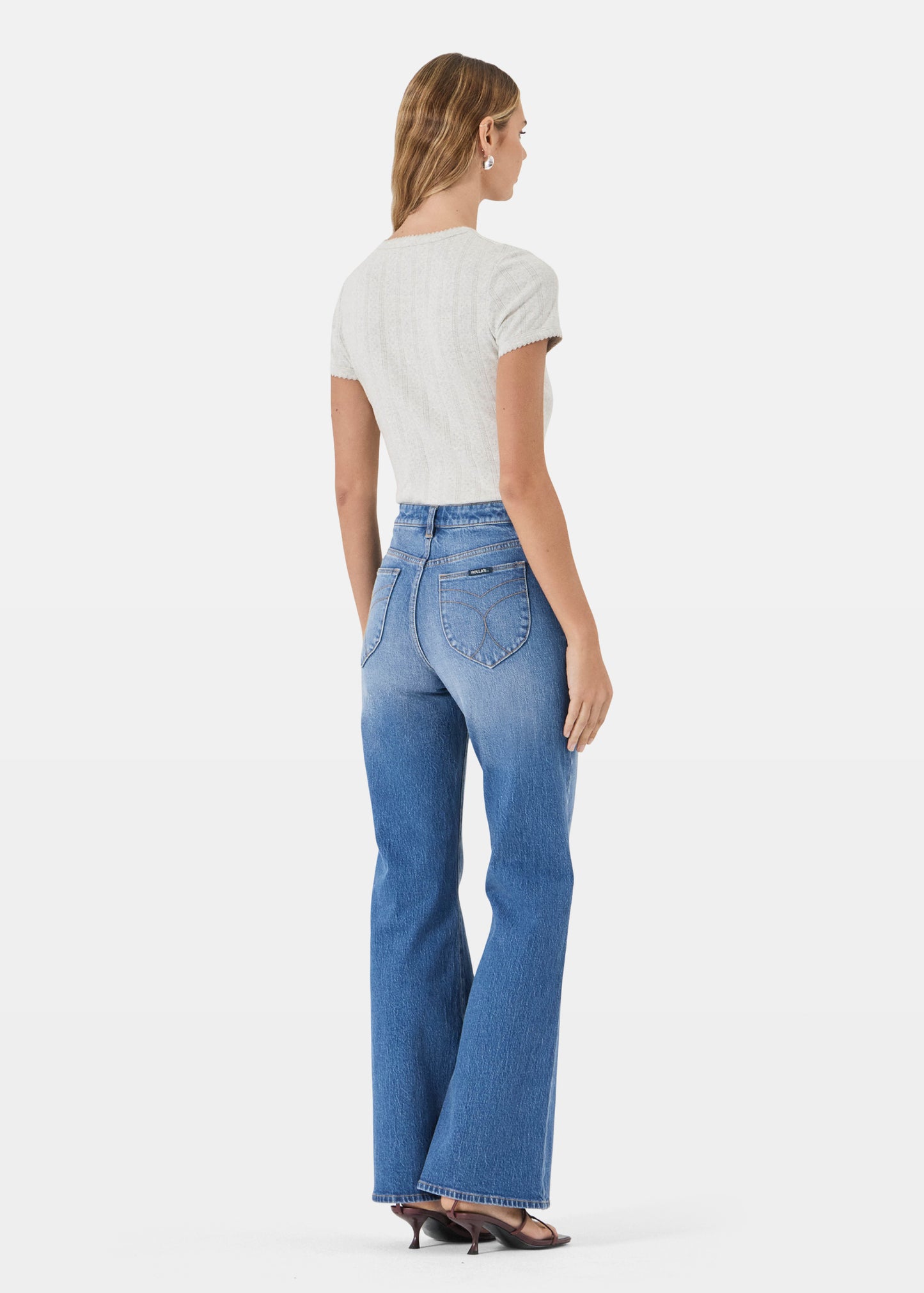 Eastcoast Flare Denim Jeans Silverlake