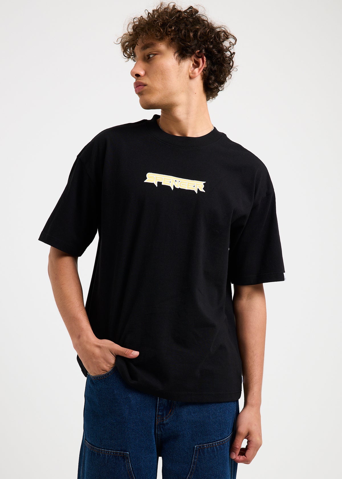 Street Block T-Shirt BLACK