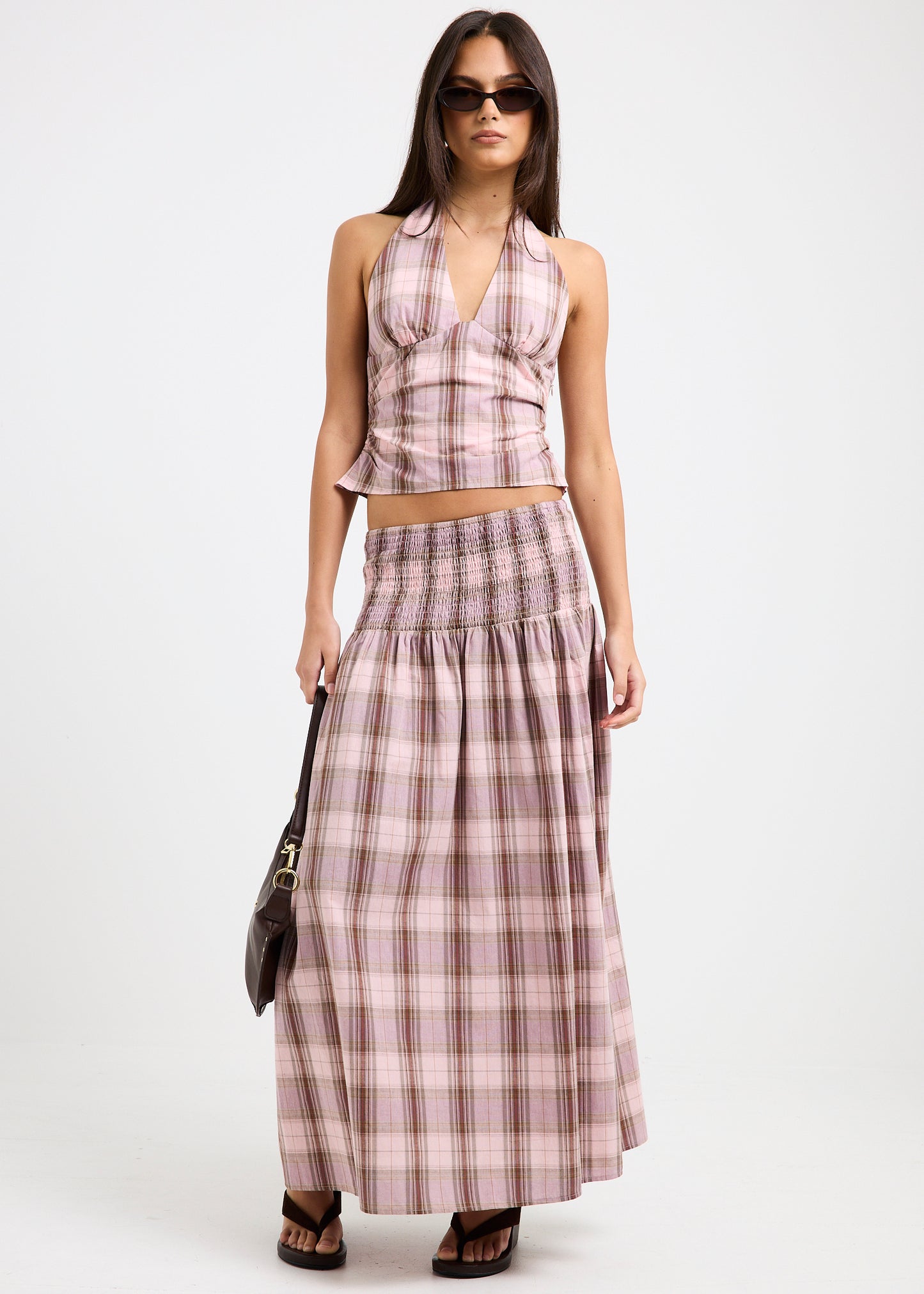 Nani Shirred Maxi Skirt