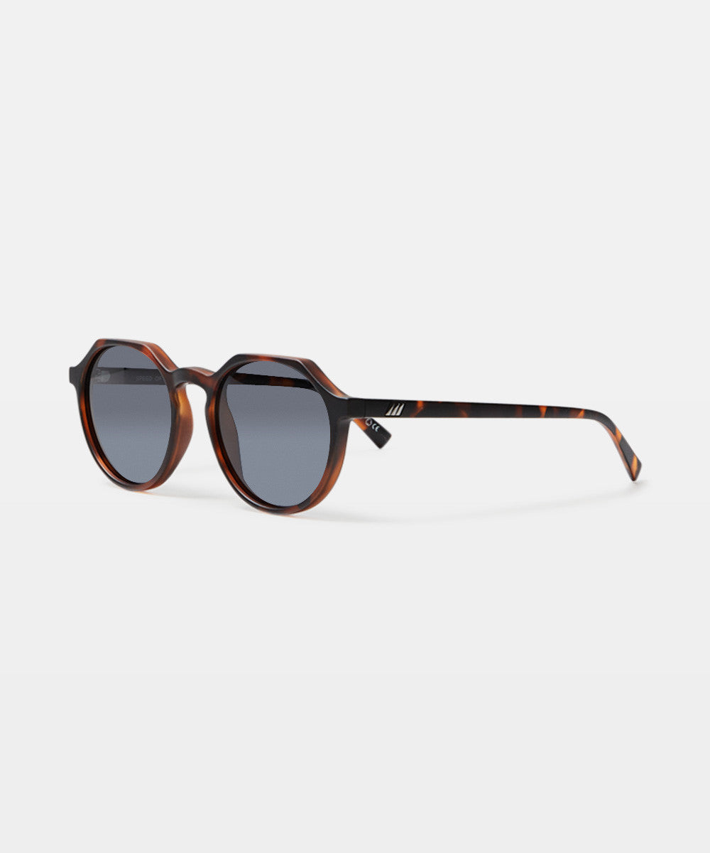 Speed Of Night Sunglasses Polarised Matte Tort BROWN