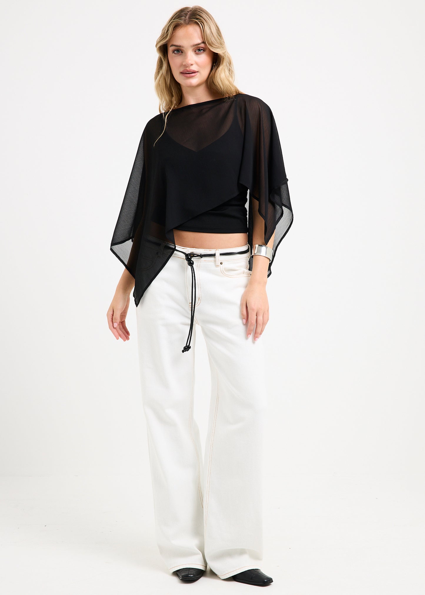 Abigail Poncho Top