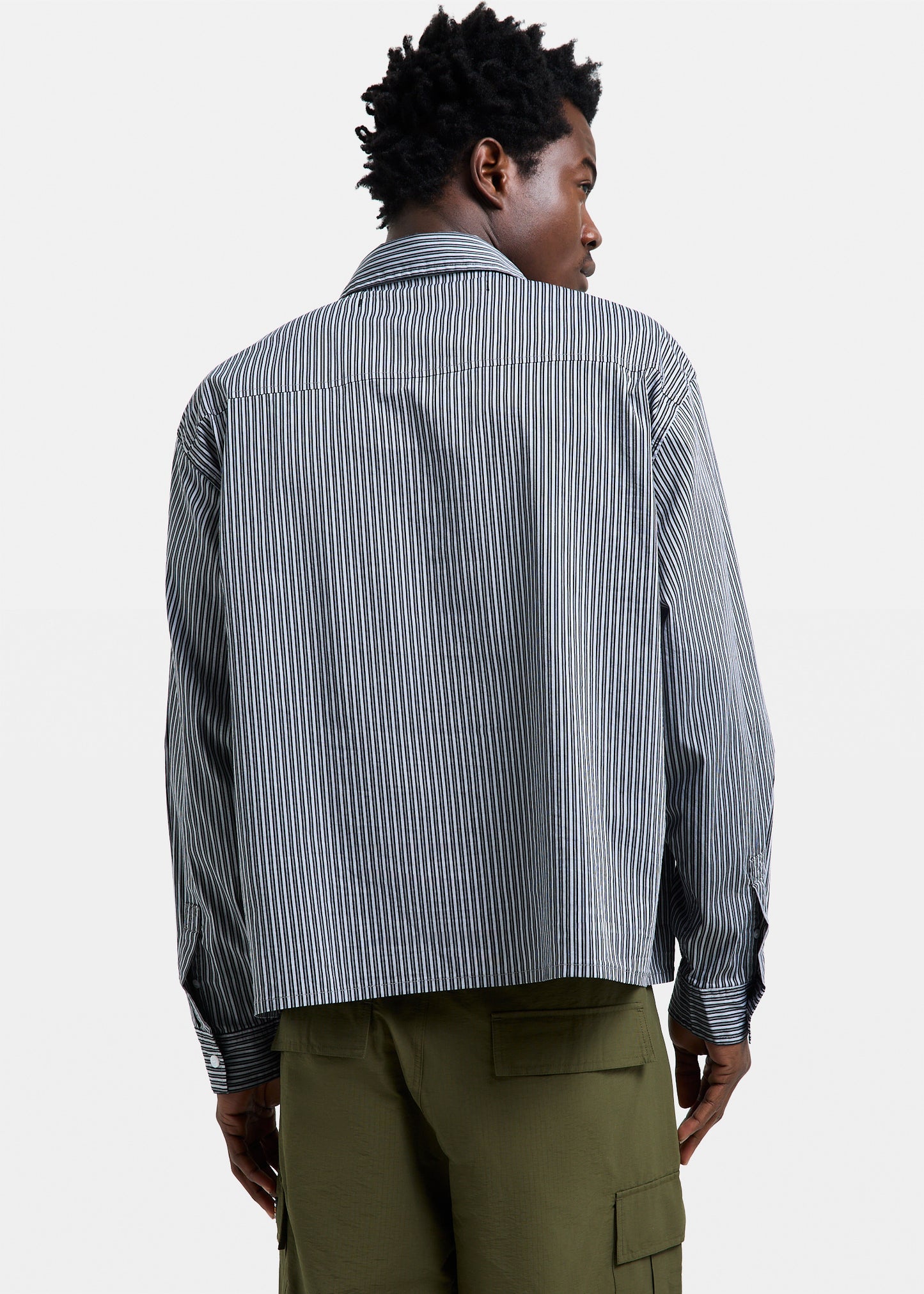 Miami Striped Long Sleeve Shirt