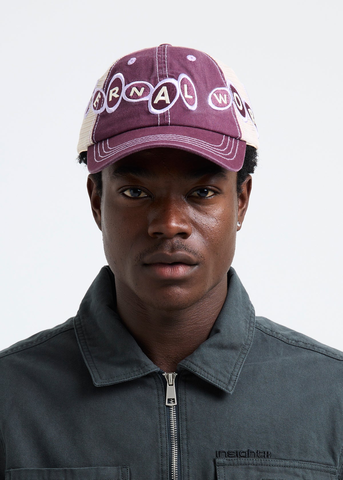 Epokhe Cave Trucker Cap DEAD BERRY