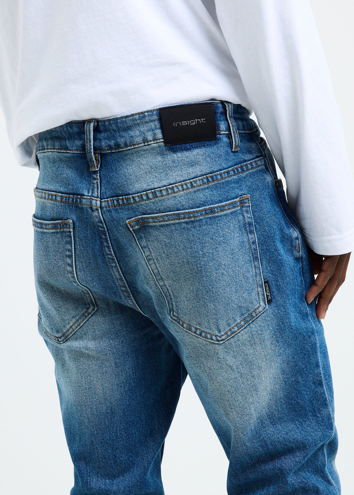 City Riot Denim Jeans FADED BLUE