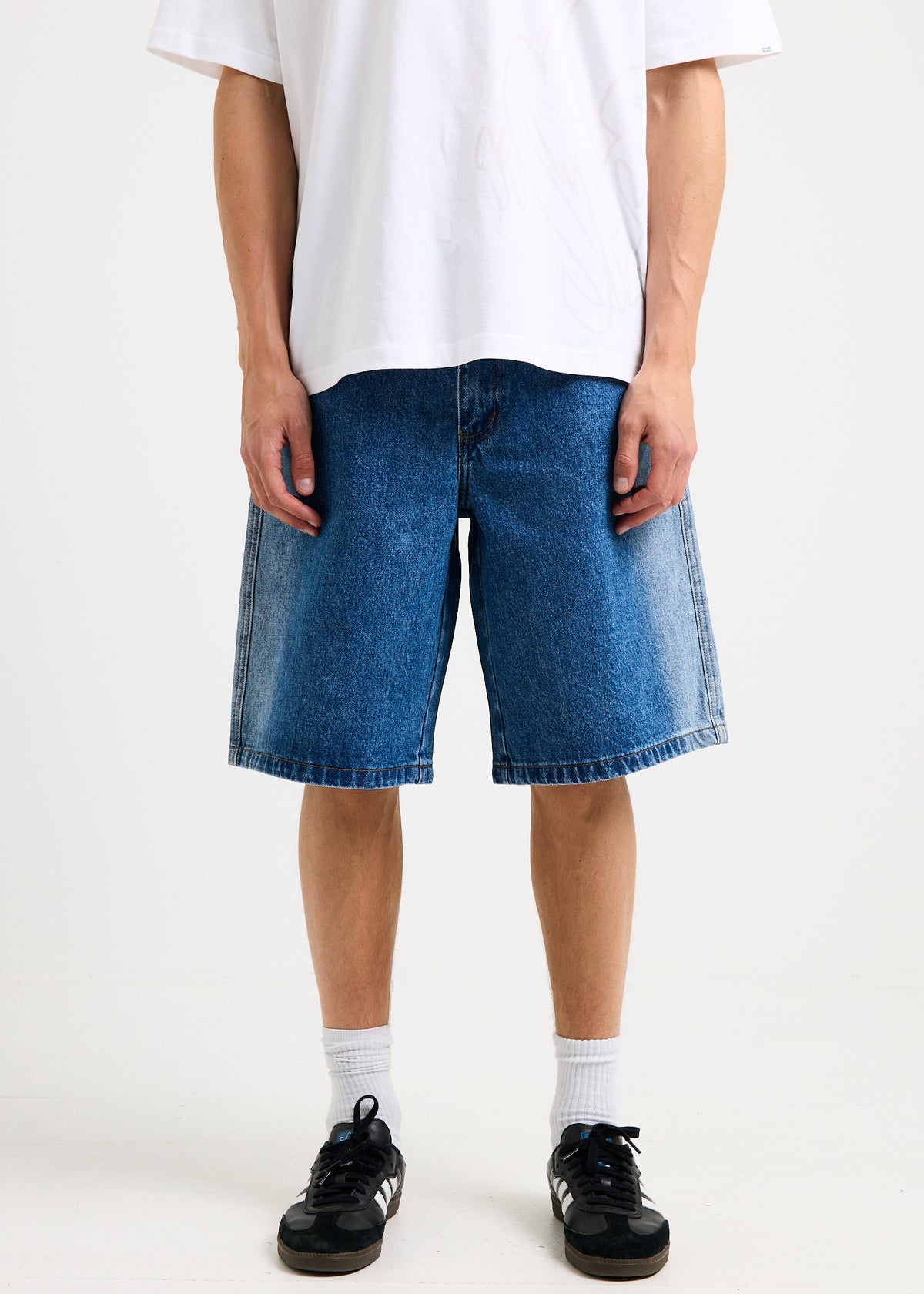 Slide Jorts BLUE
