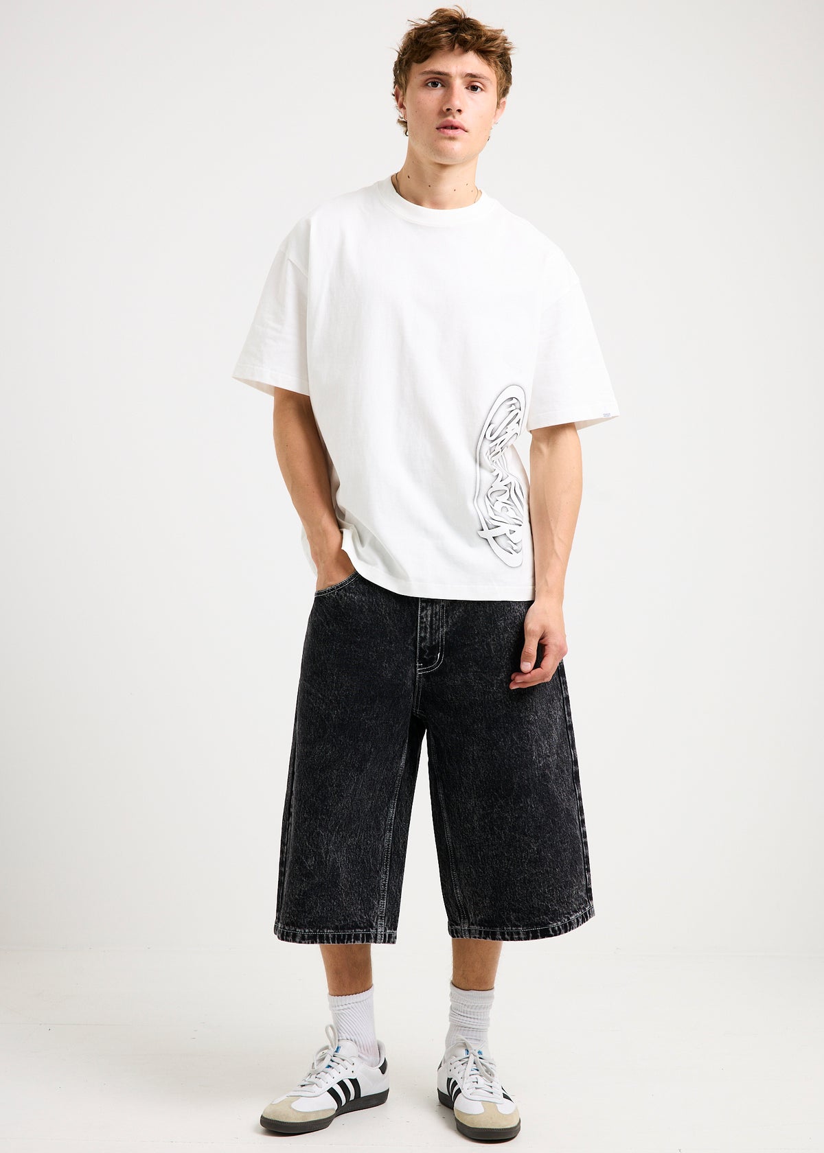 Bolt Jorts WASHED BLACK