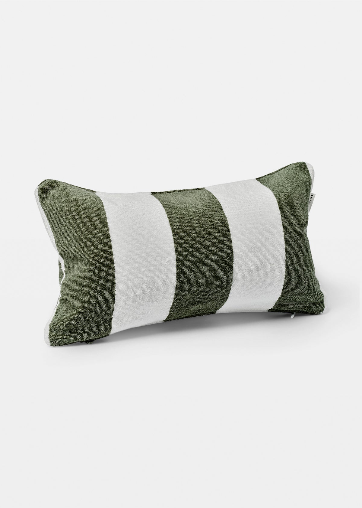 Beach Pillow OLIVE STRIPE