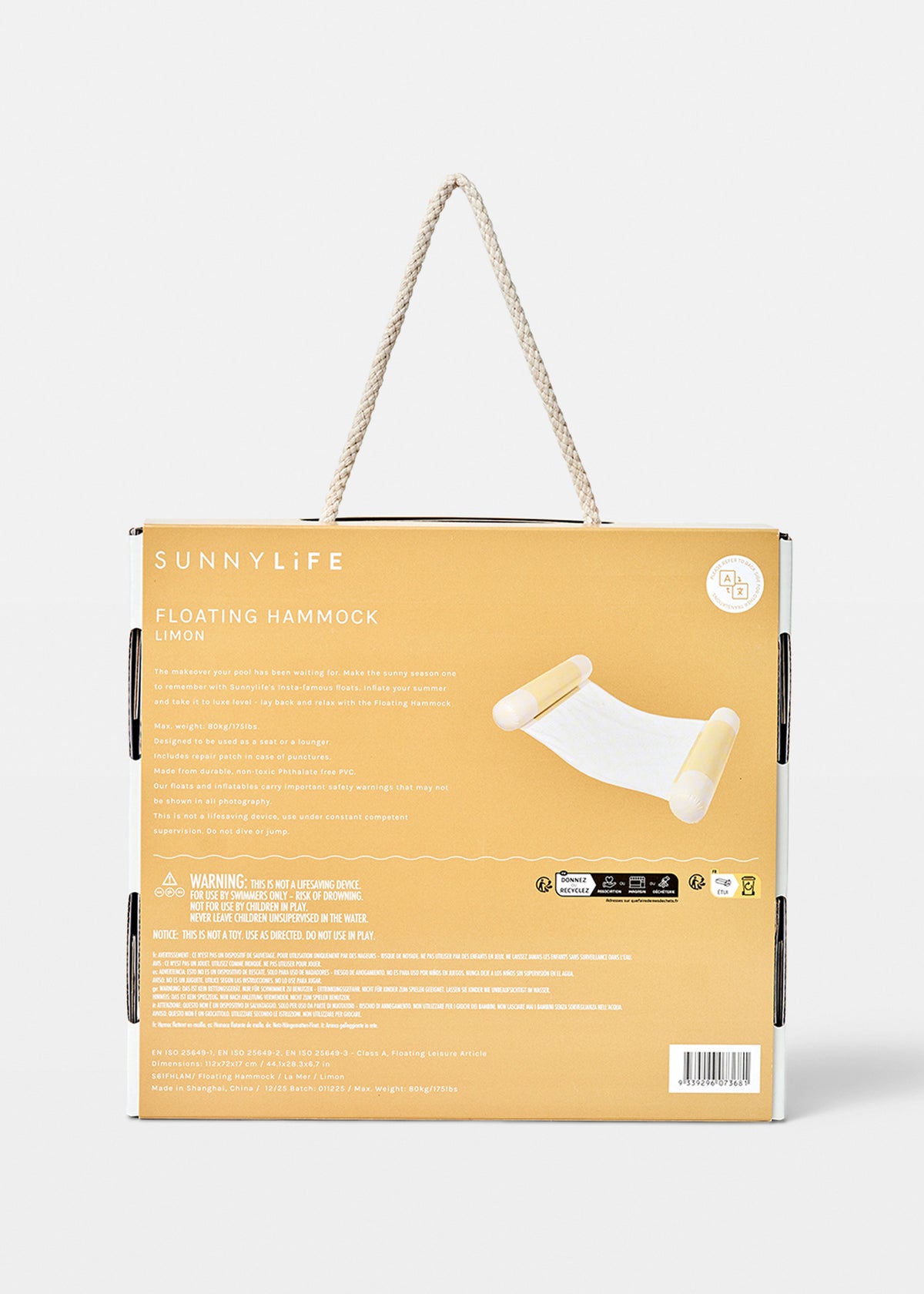Floating Hammock LA MER LIMON