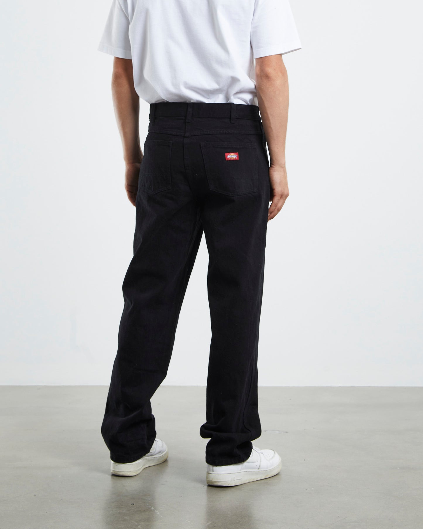 13293 Relaxed 5 Pocket Loose Jeans Black