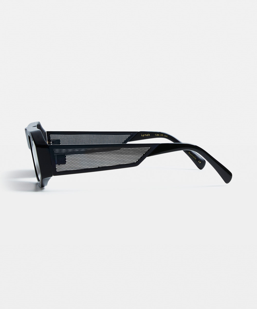 Lynch Sunglasses Black/Blue BLACK
