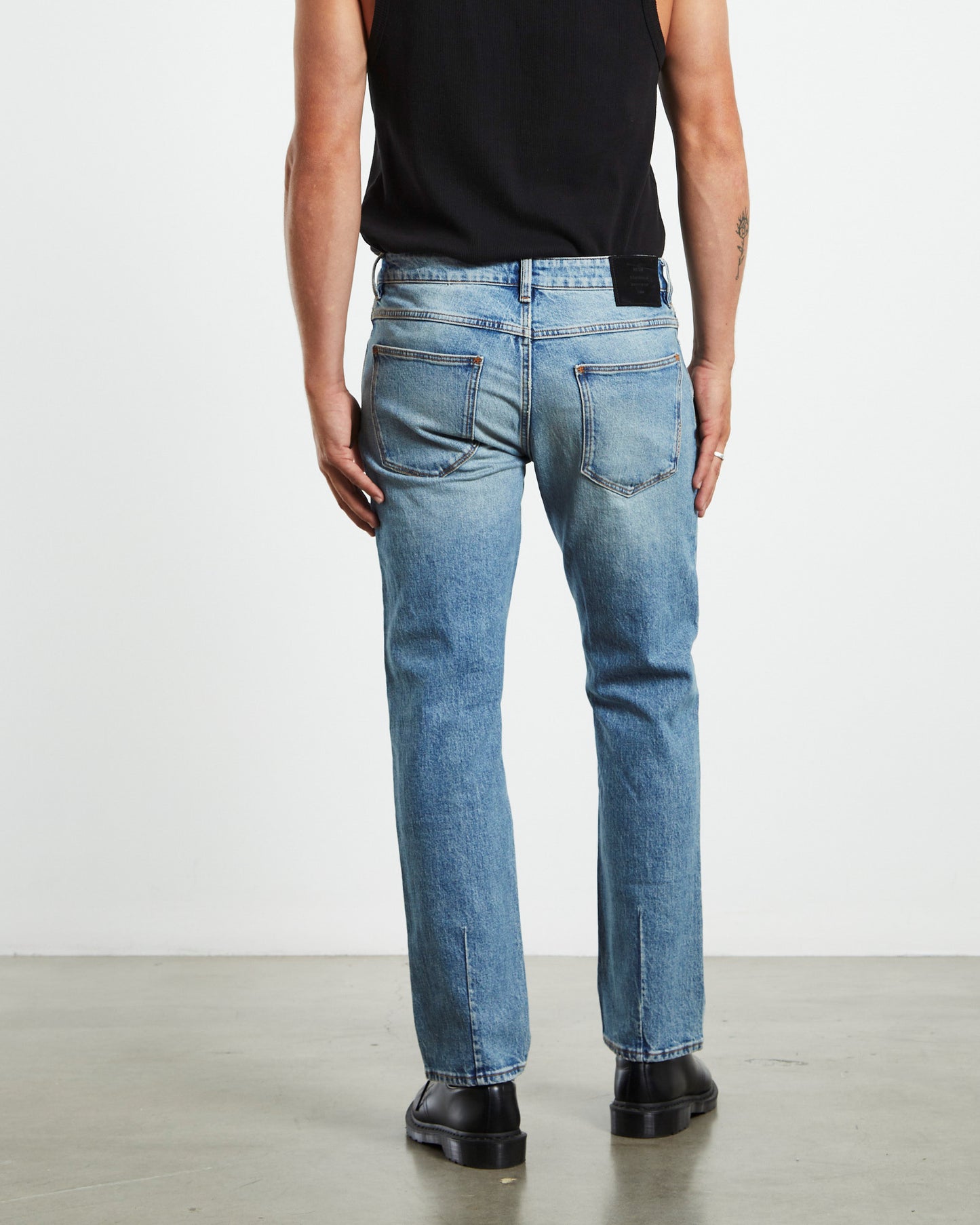 Lou Straight Denim Jeans Tone