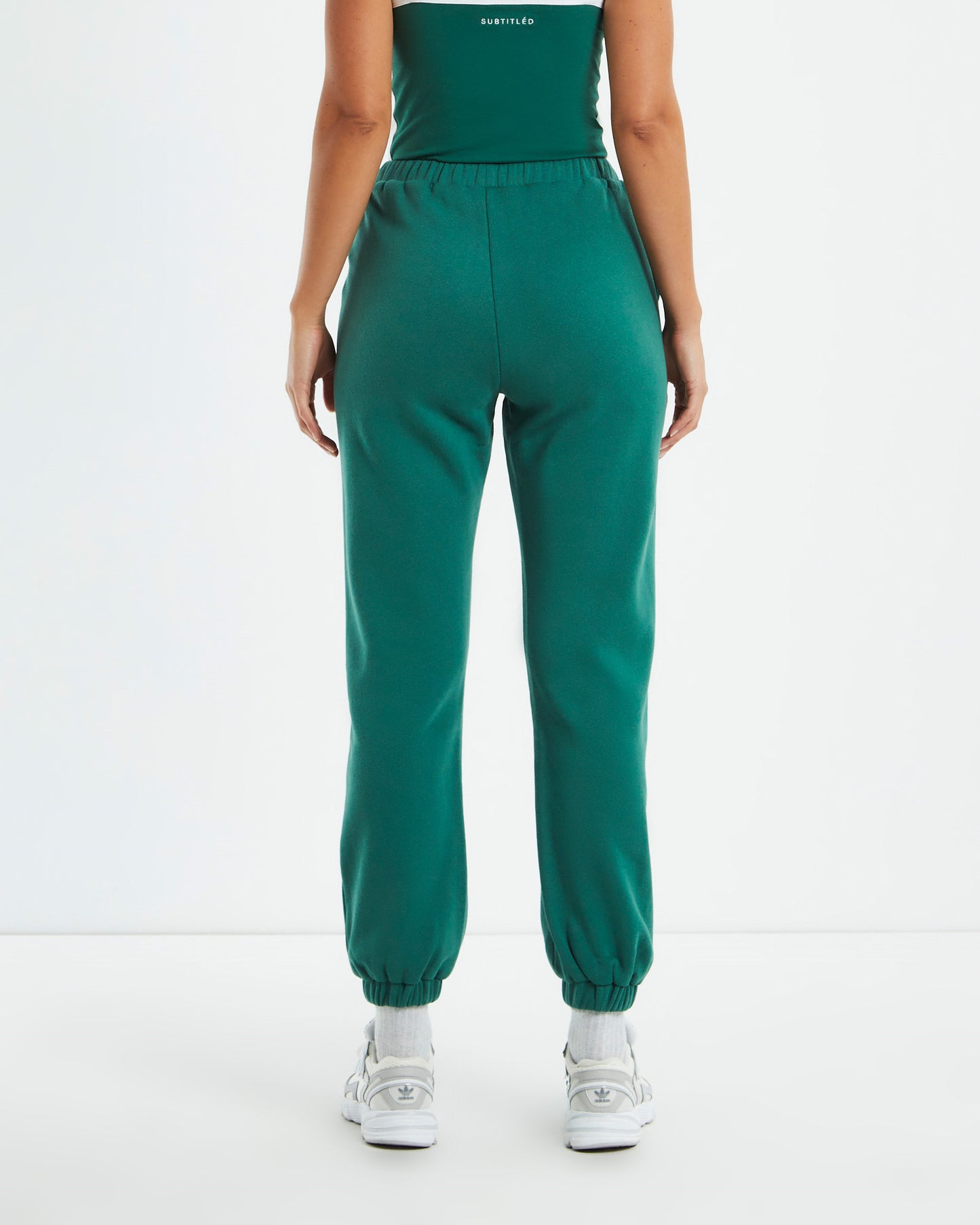 Subtitled Trackpants Forest Green