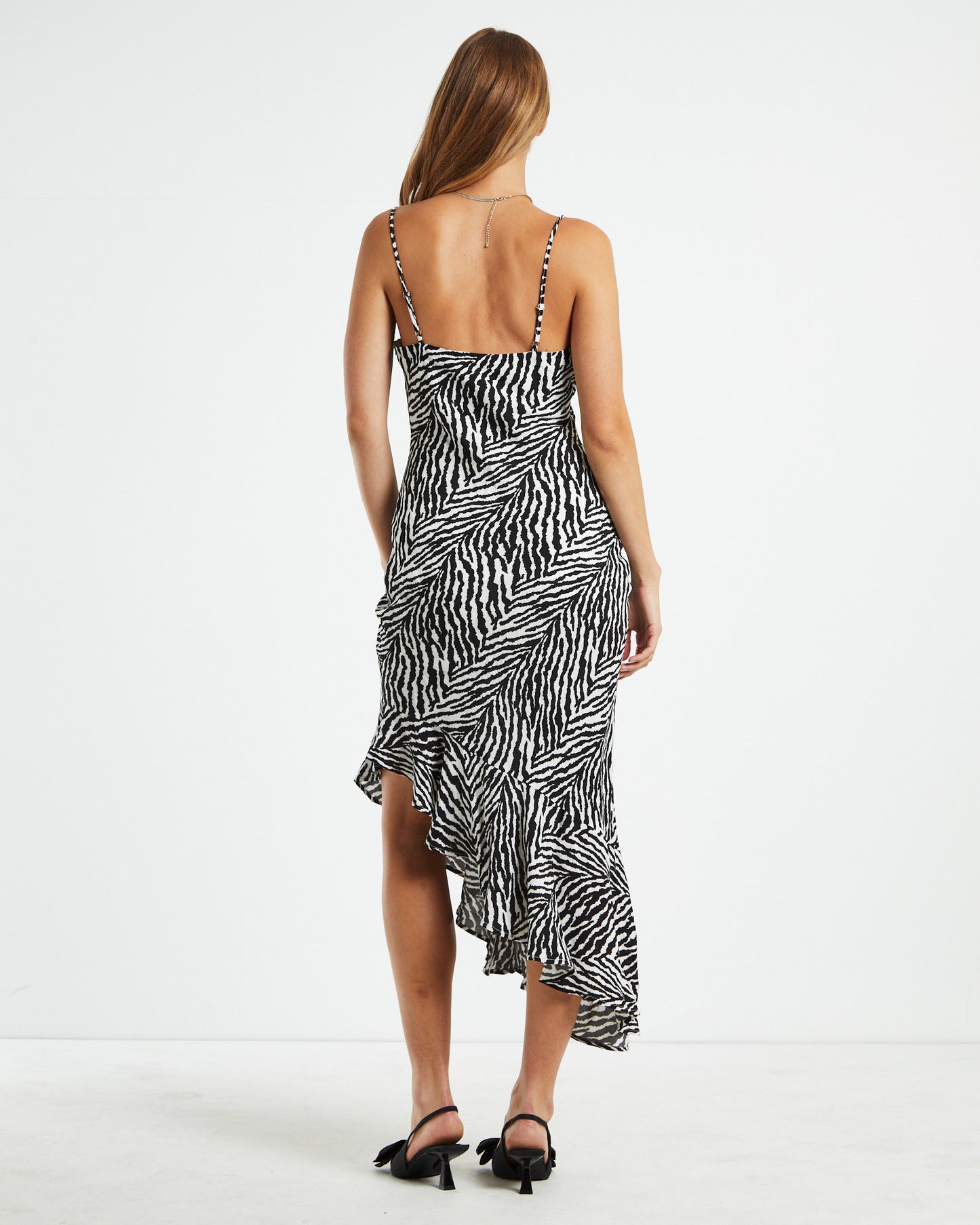GP Bahama Midi Dress Zebra Black