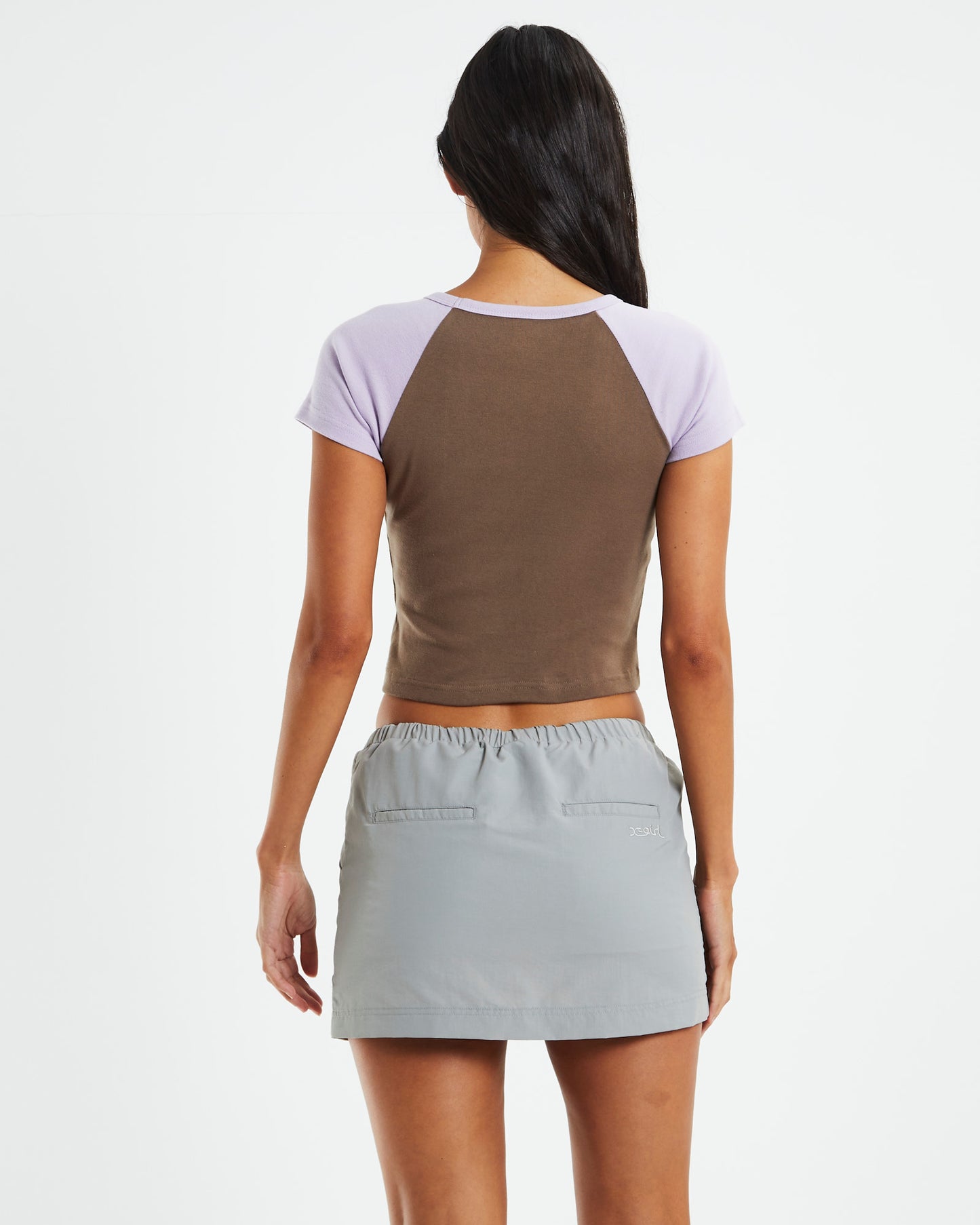 Old English Raglan T-Shirt Taupe