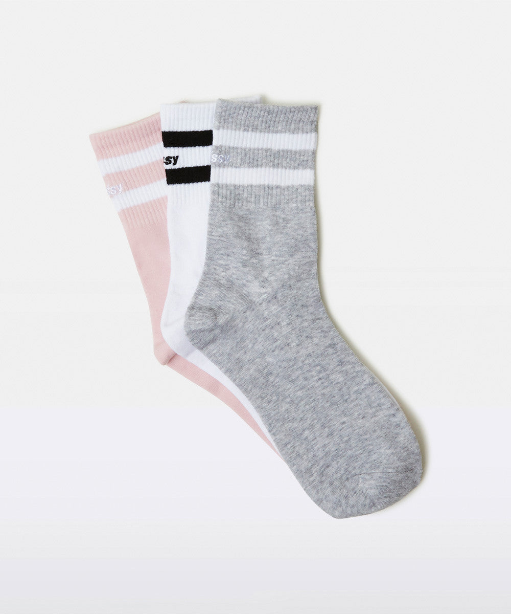 Calypso Sock 3 Pack Pk ASSORTED