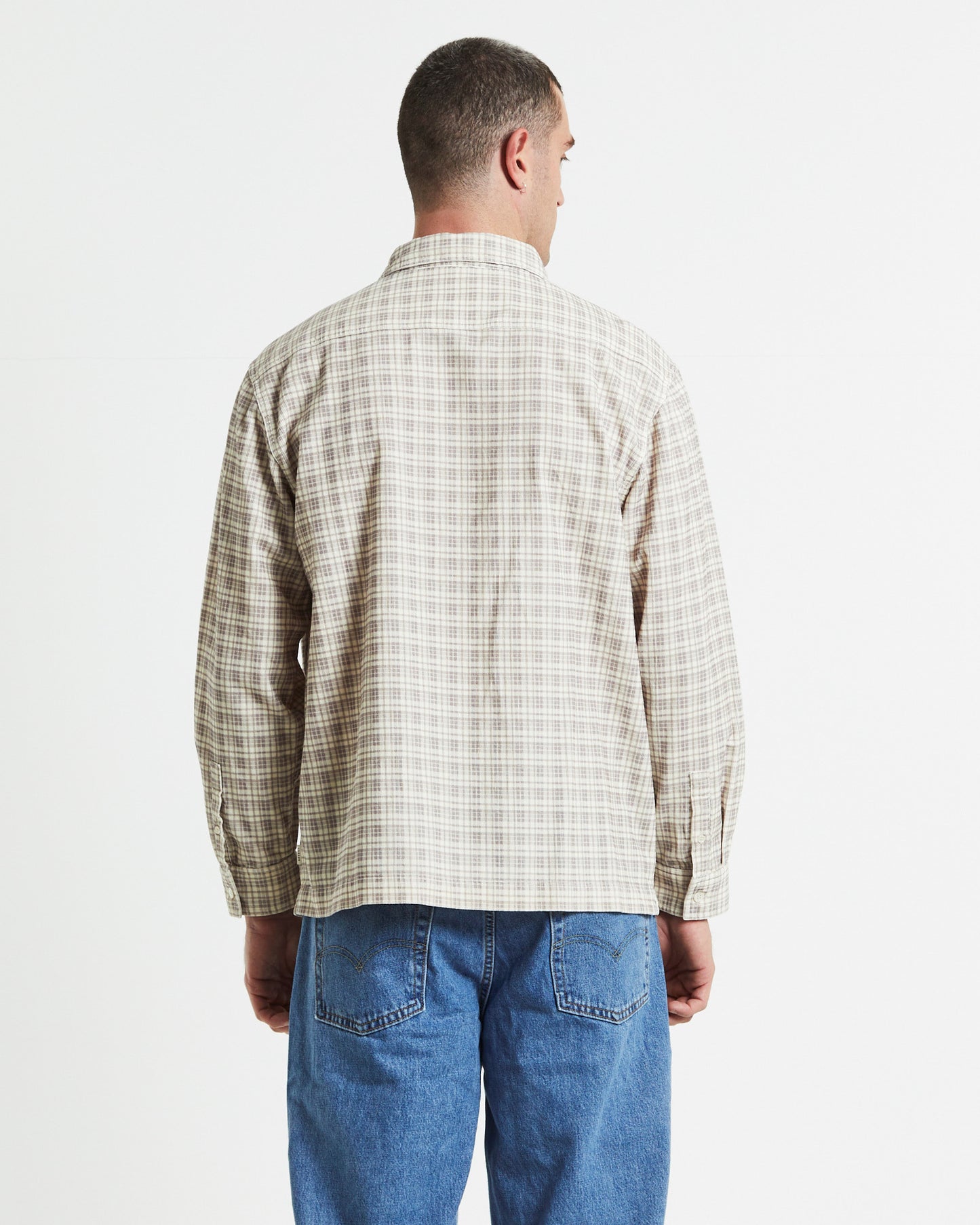 Harrison Long Sleeve Check Cord Shirt Multi