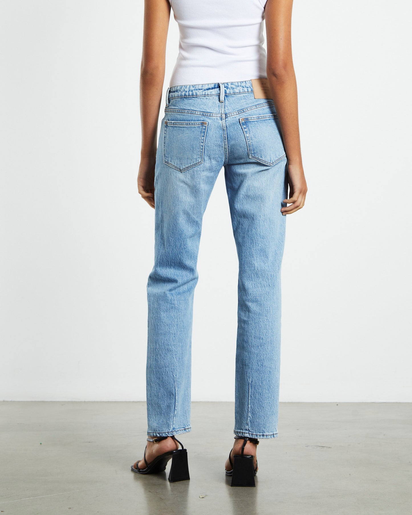 Mia Low Rise Straight Denim Jeans Jemima