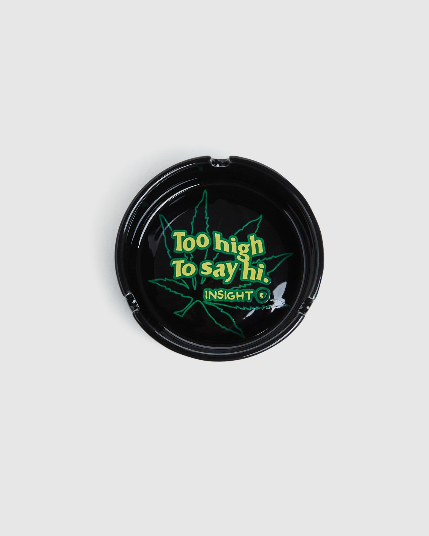 Too High Ash Tray Black