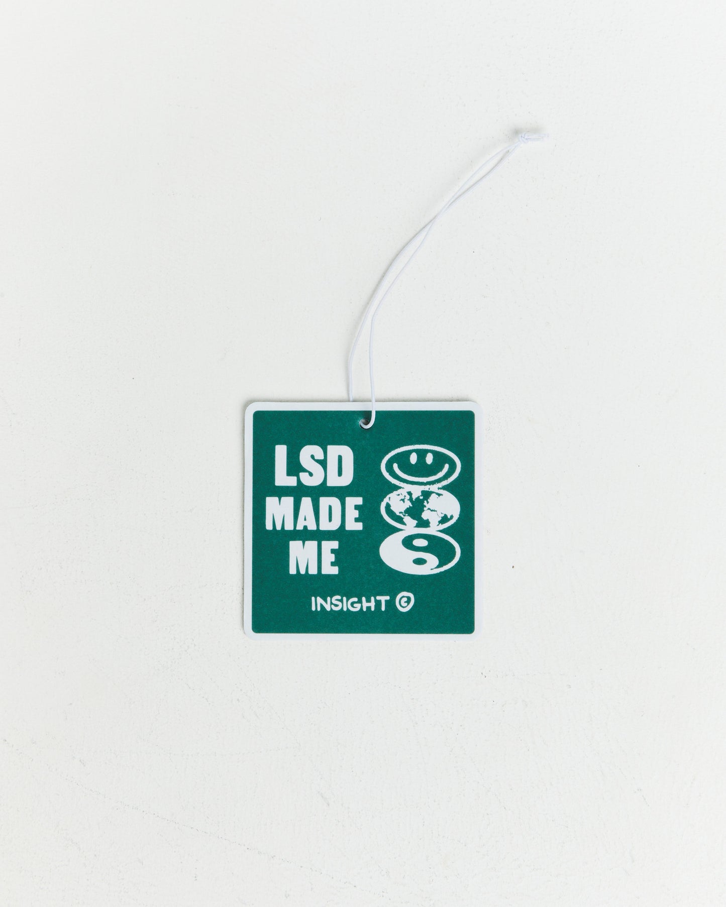 LSD Made Me Car Air Freshener Green Watermelon