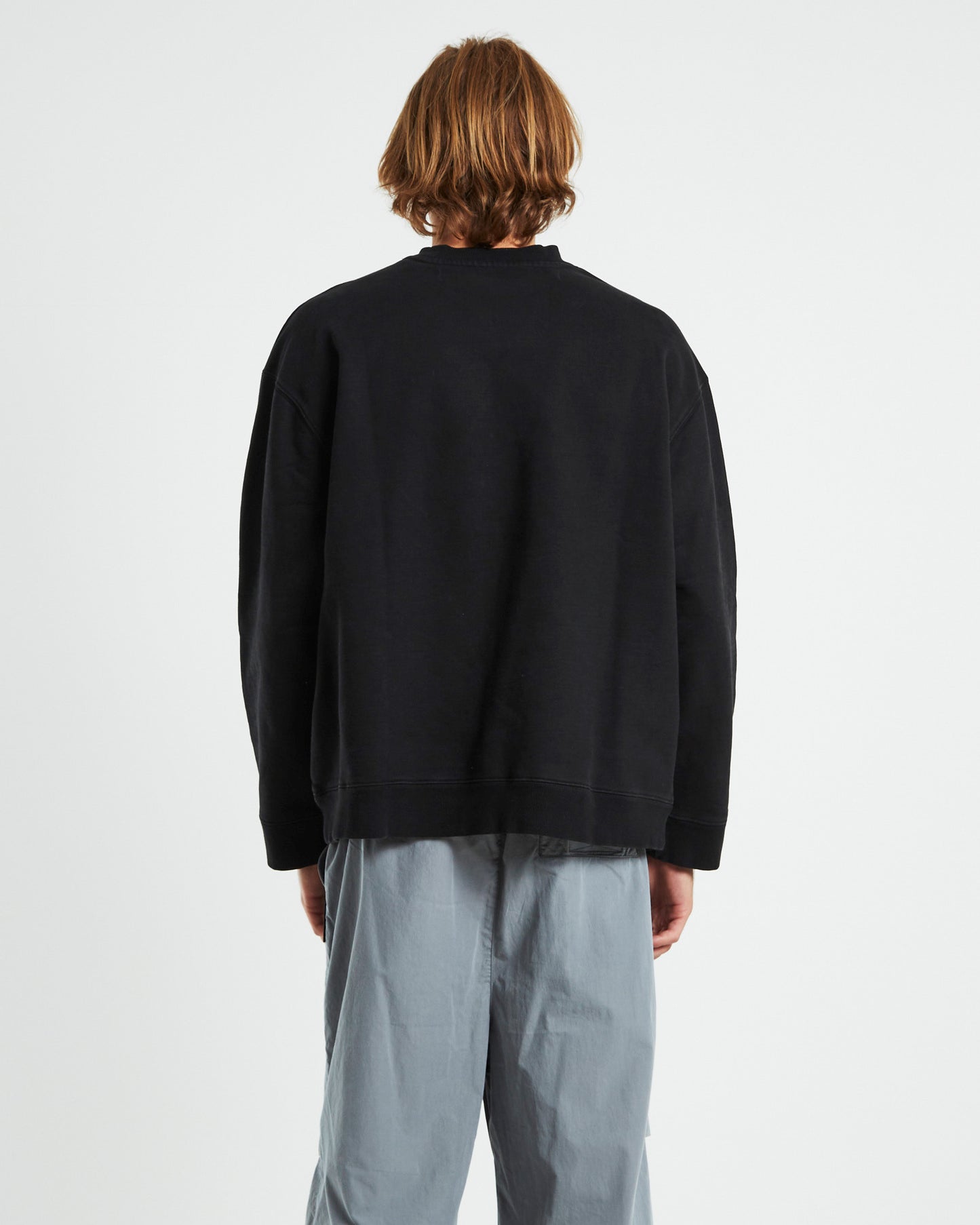 Aeon Crewneck Jumper Black