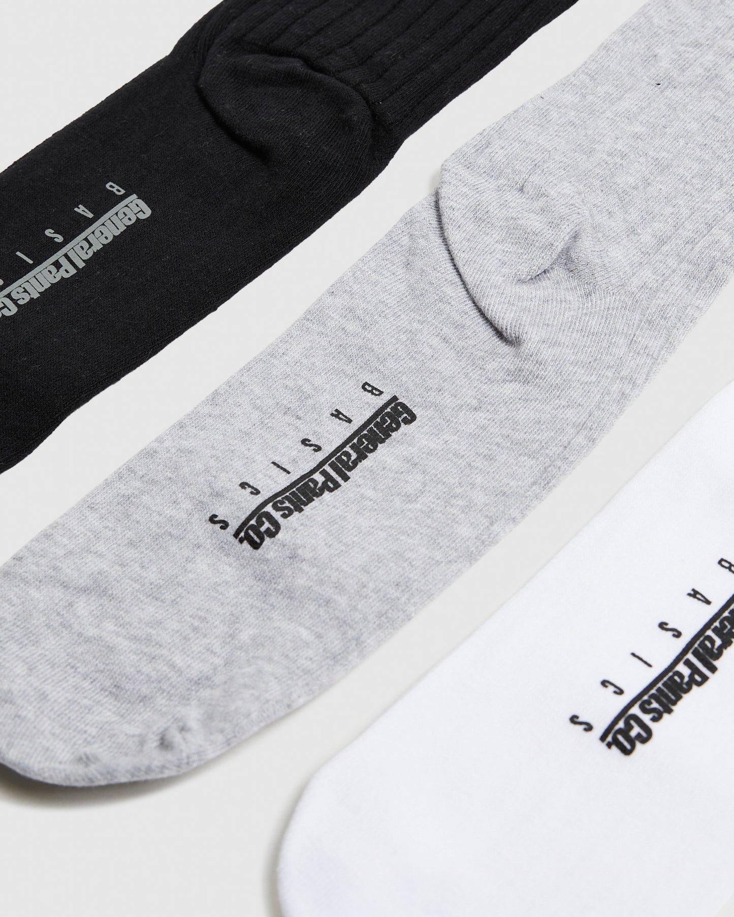 Rib Socks 3 Pack