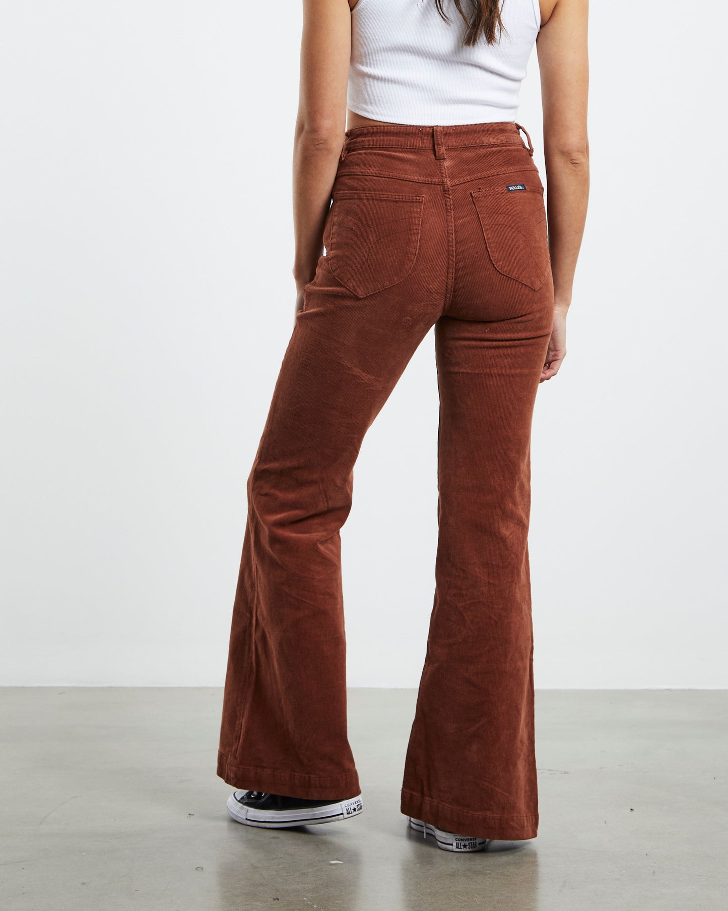 Phoebe Tonk x Rolla's Eastcoast Flare Cord Jeans