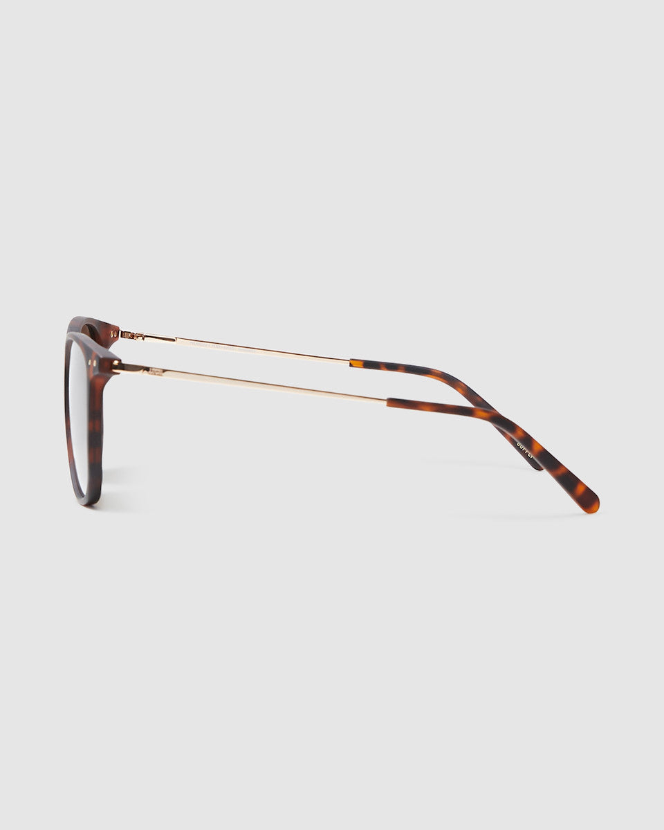 NYC Sunglasses Matte Tort Brown BROWN