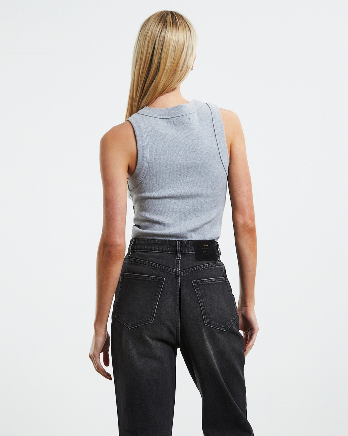 Jonesy Singlet Grey Marle